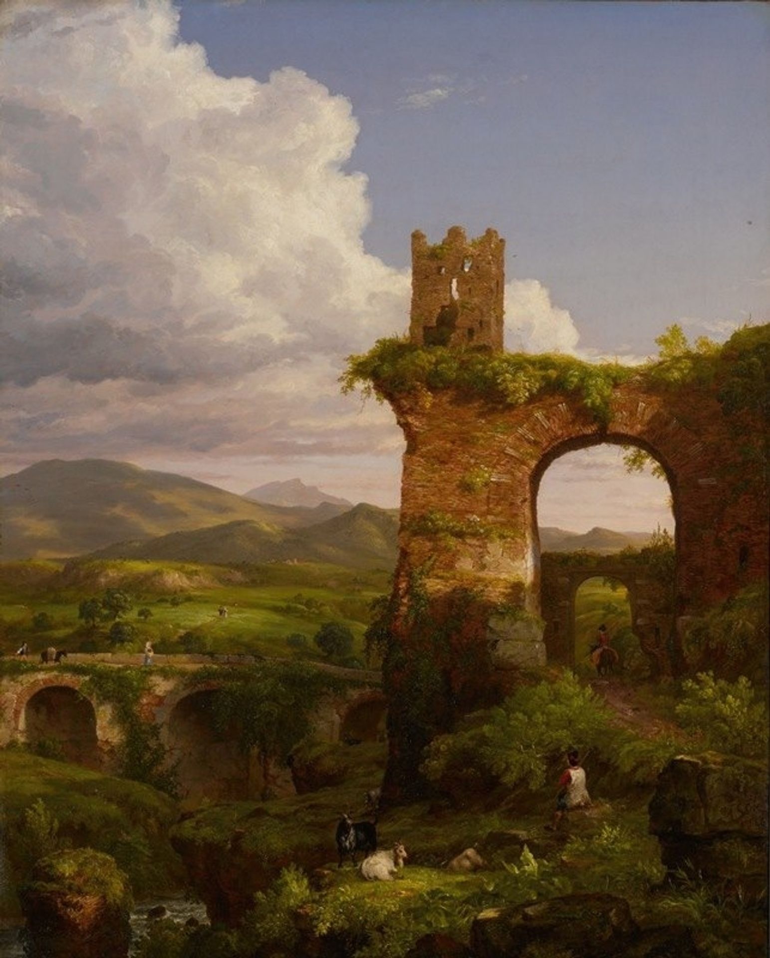 The Arch of Nero by Thomas Cole