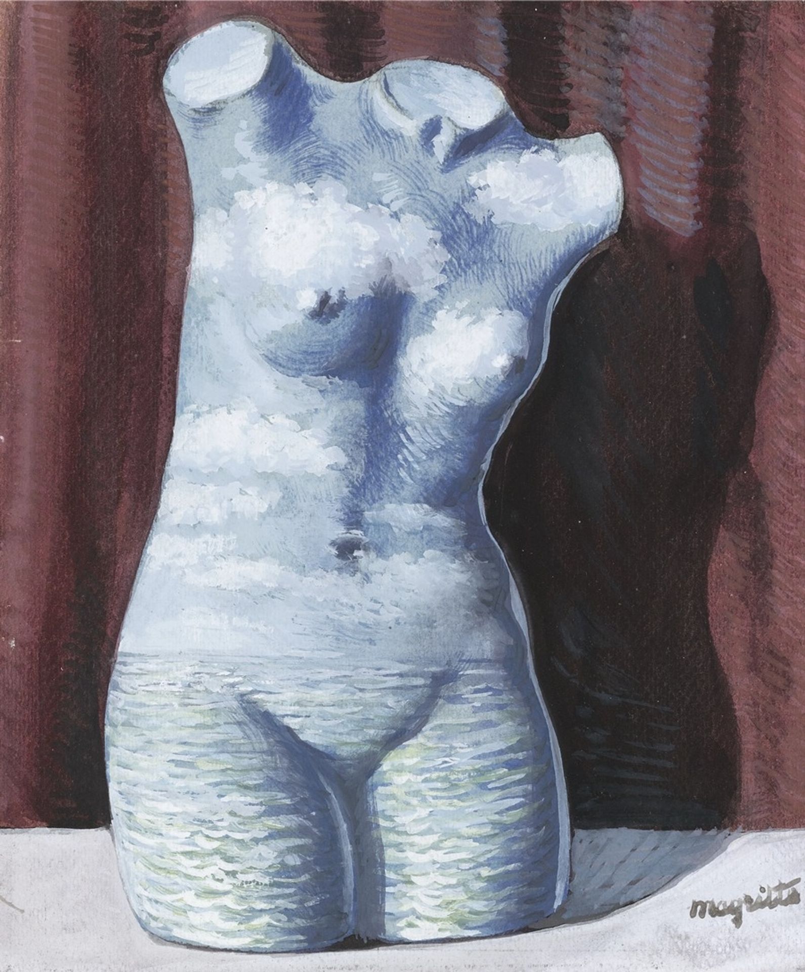 Marine by René Magritte