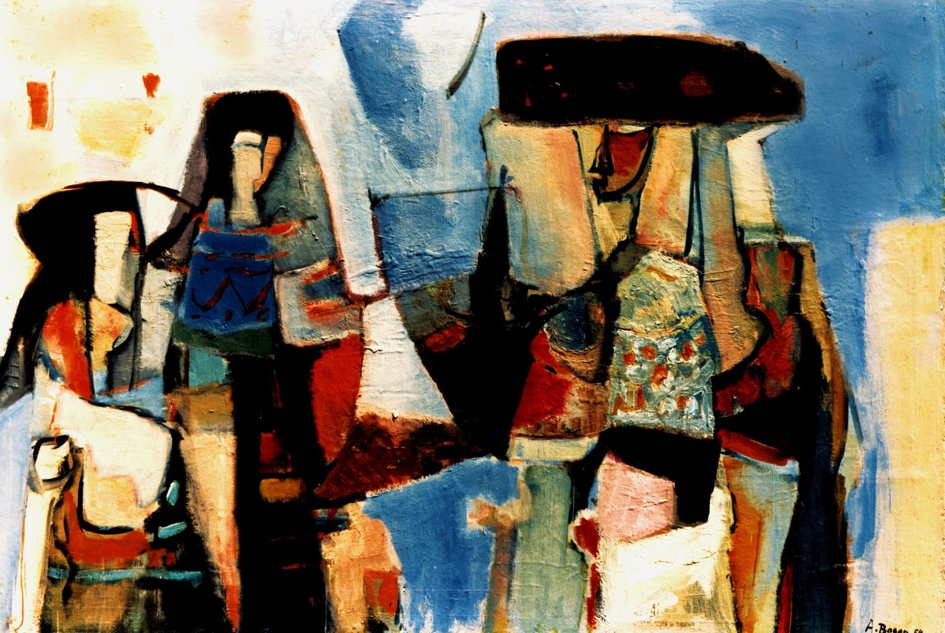 Oriental People by Alexander Bogen