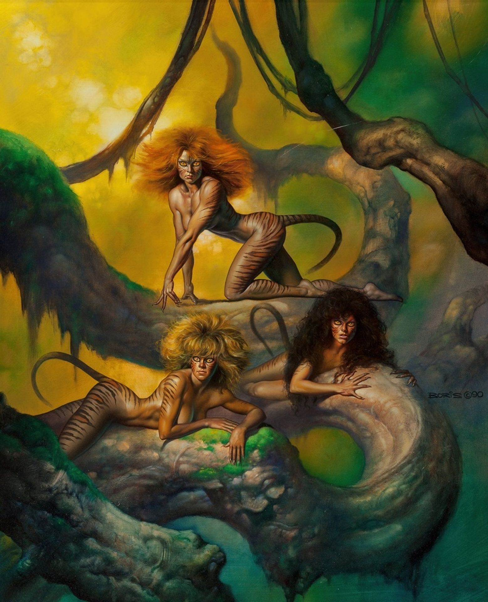 Predators by Boris Vallejo