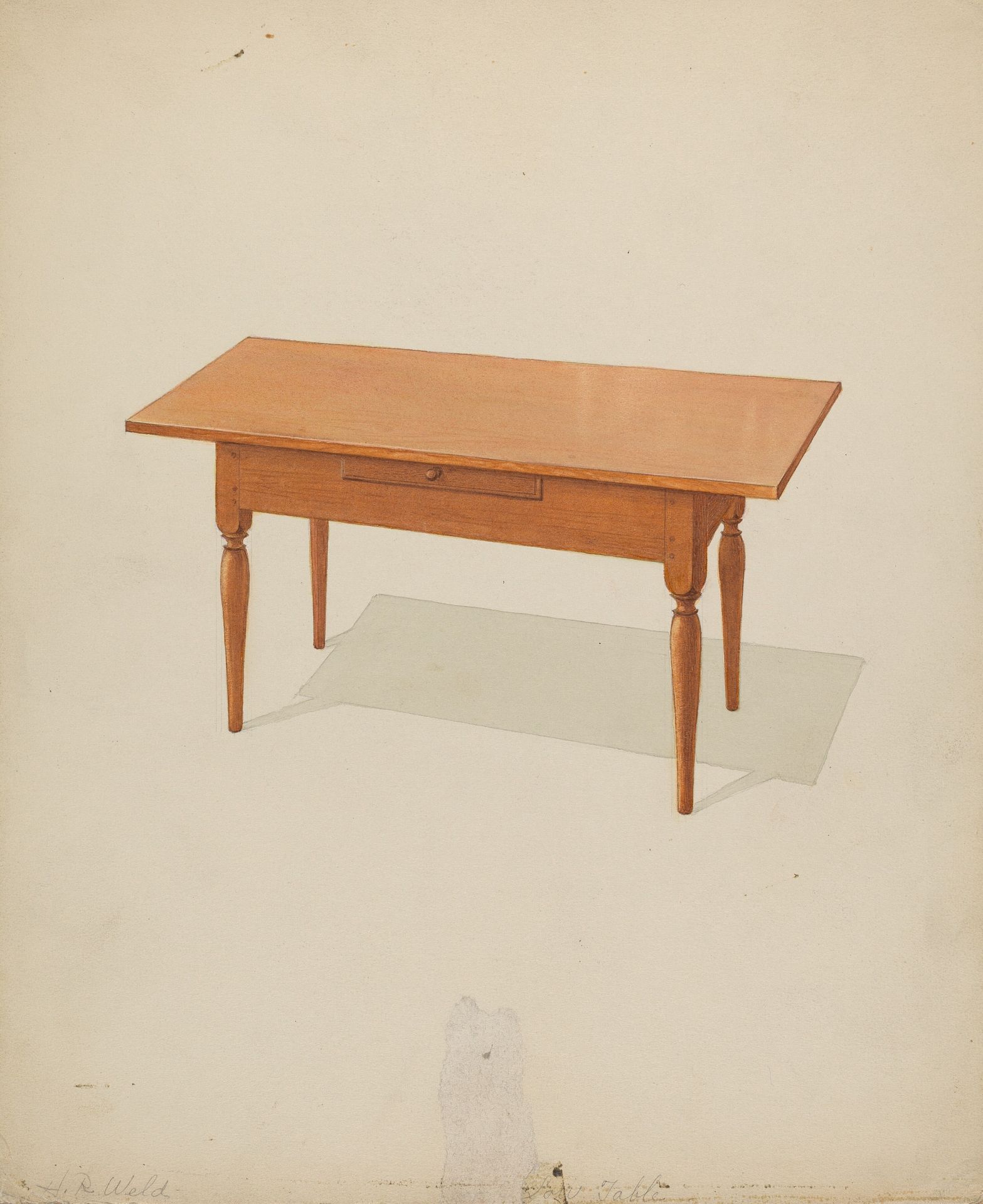 Shaker Low Table by Howard Weld
