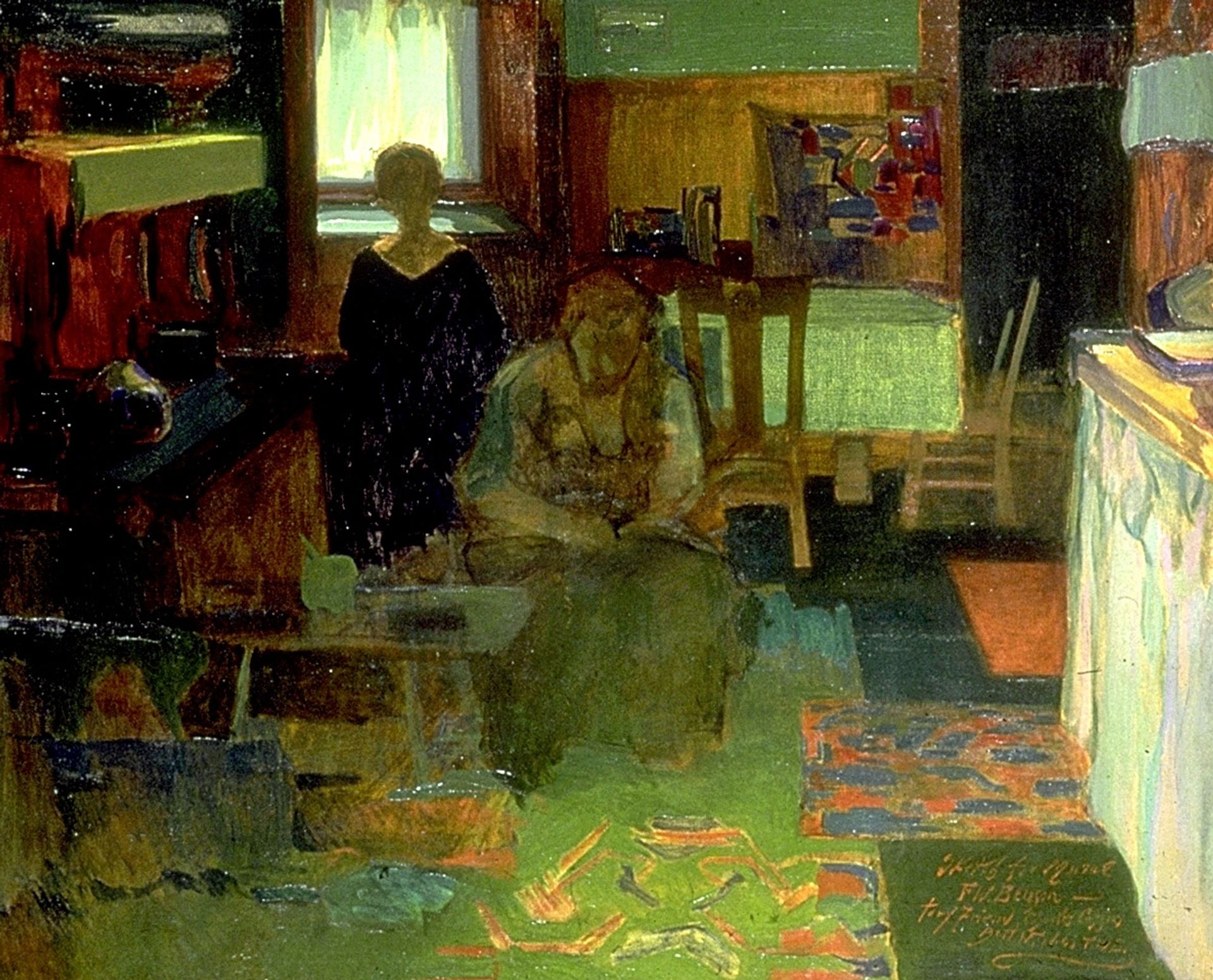 Sketch for a Mural by Frank W. Benson