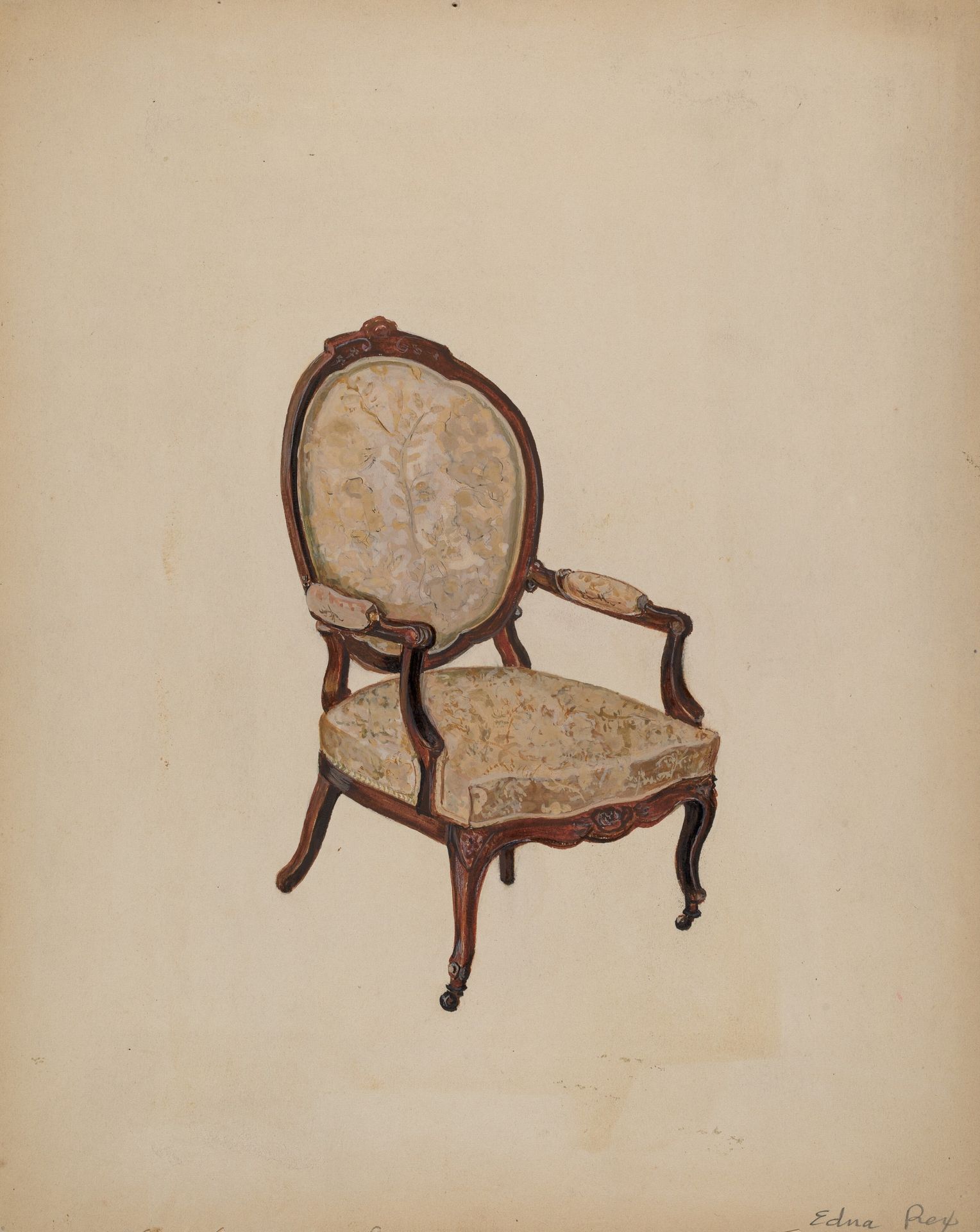 Armchair by Edna C. Rex