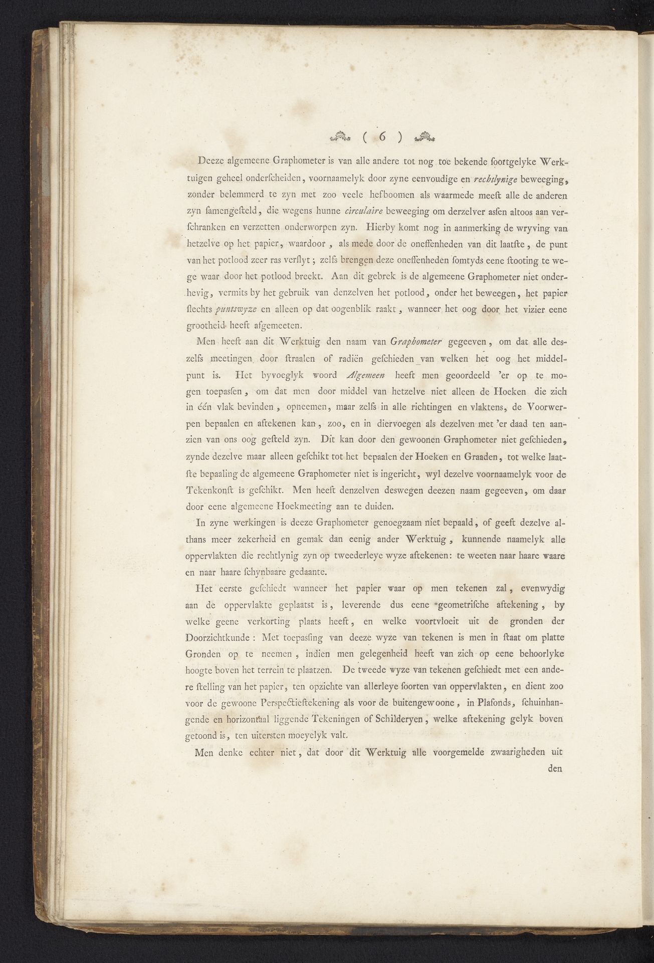 Beschrijving van het nut van de grafometer, pagina 6 van 10 by Antoine George Eckhardt