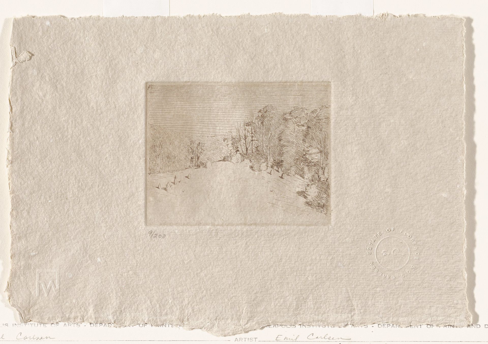 Connecticut Landscape by Emil Carlsen