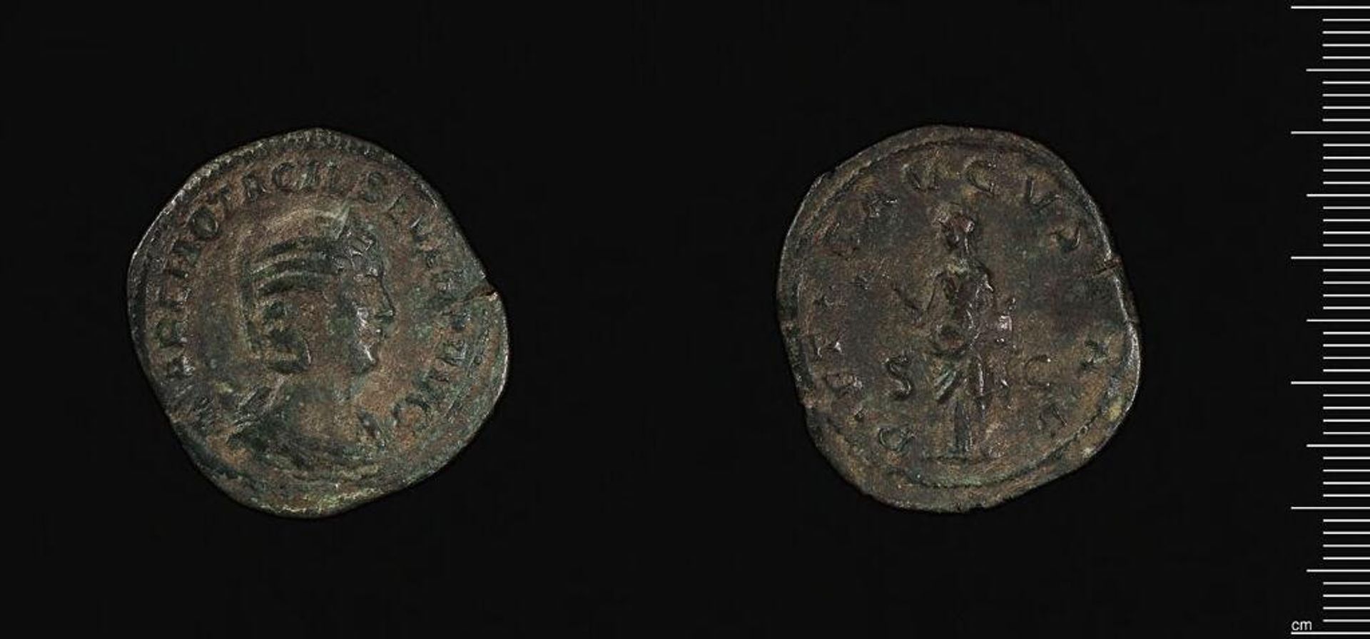 Sestertius of Otacilia Severa by Otacilia Severa