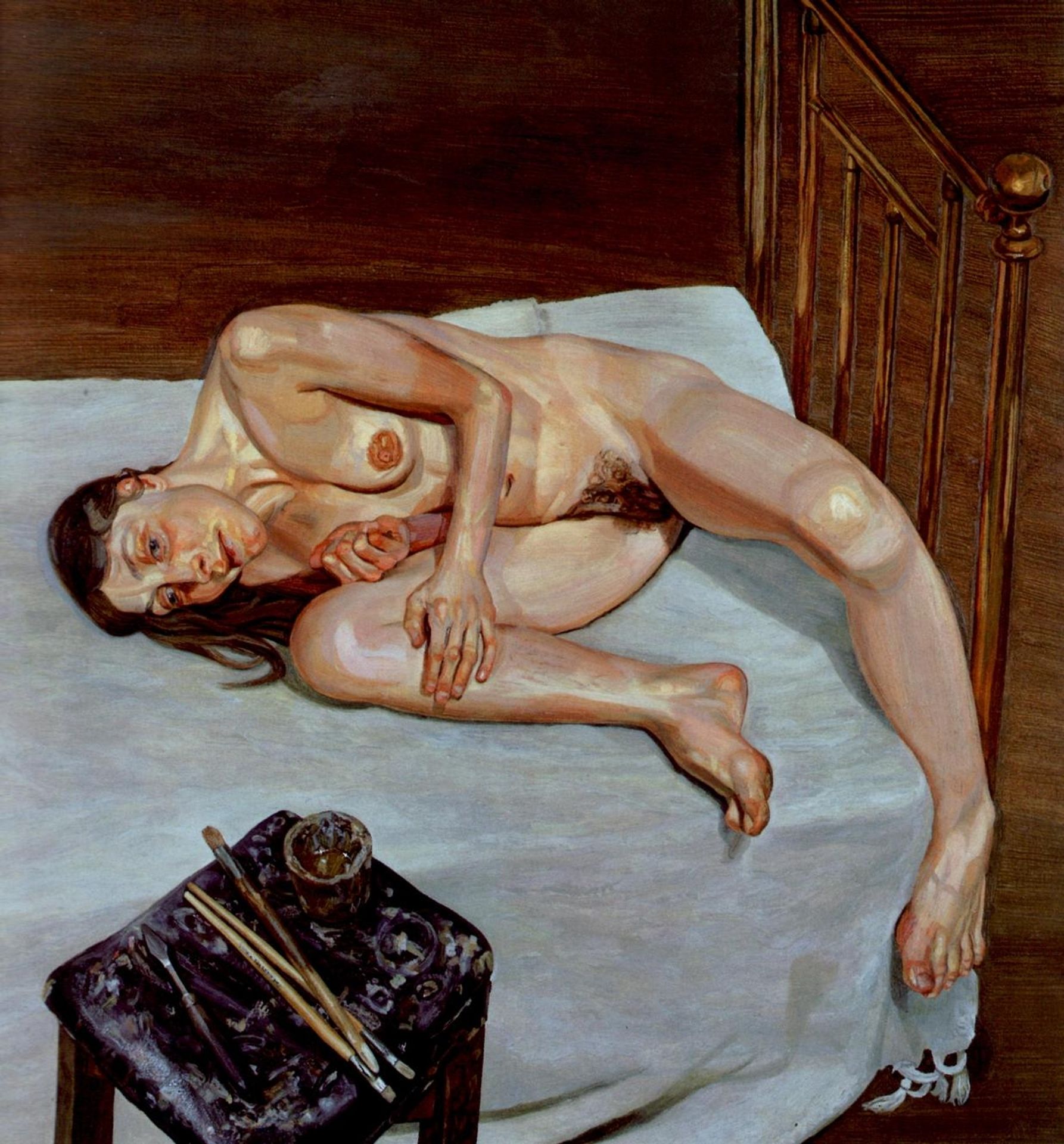 Naked Portrait by Lucian Freud