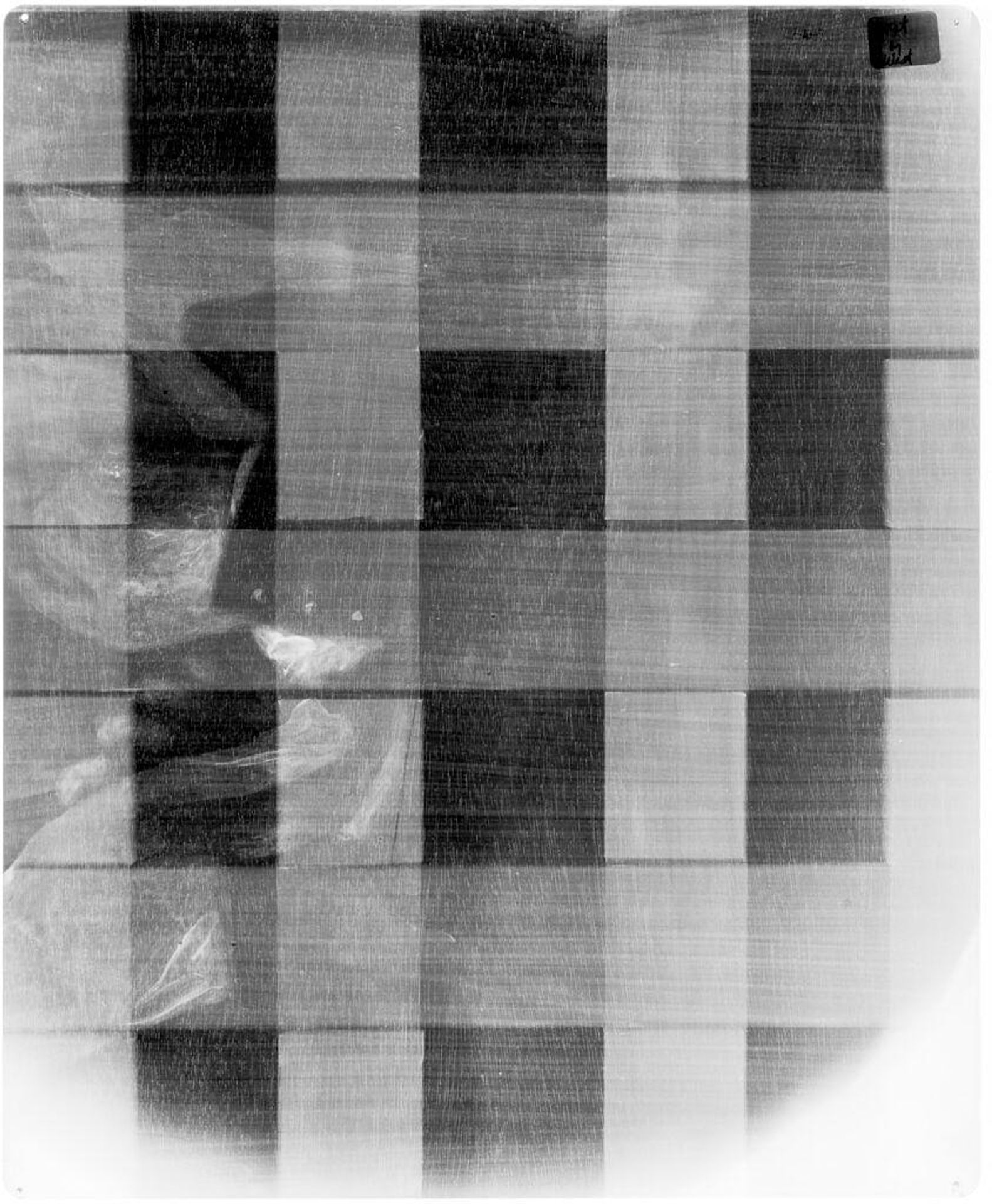 X-radiograph(s) of "Self-Portrait" by Artist of original: Benjamin West