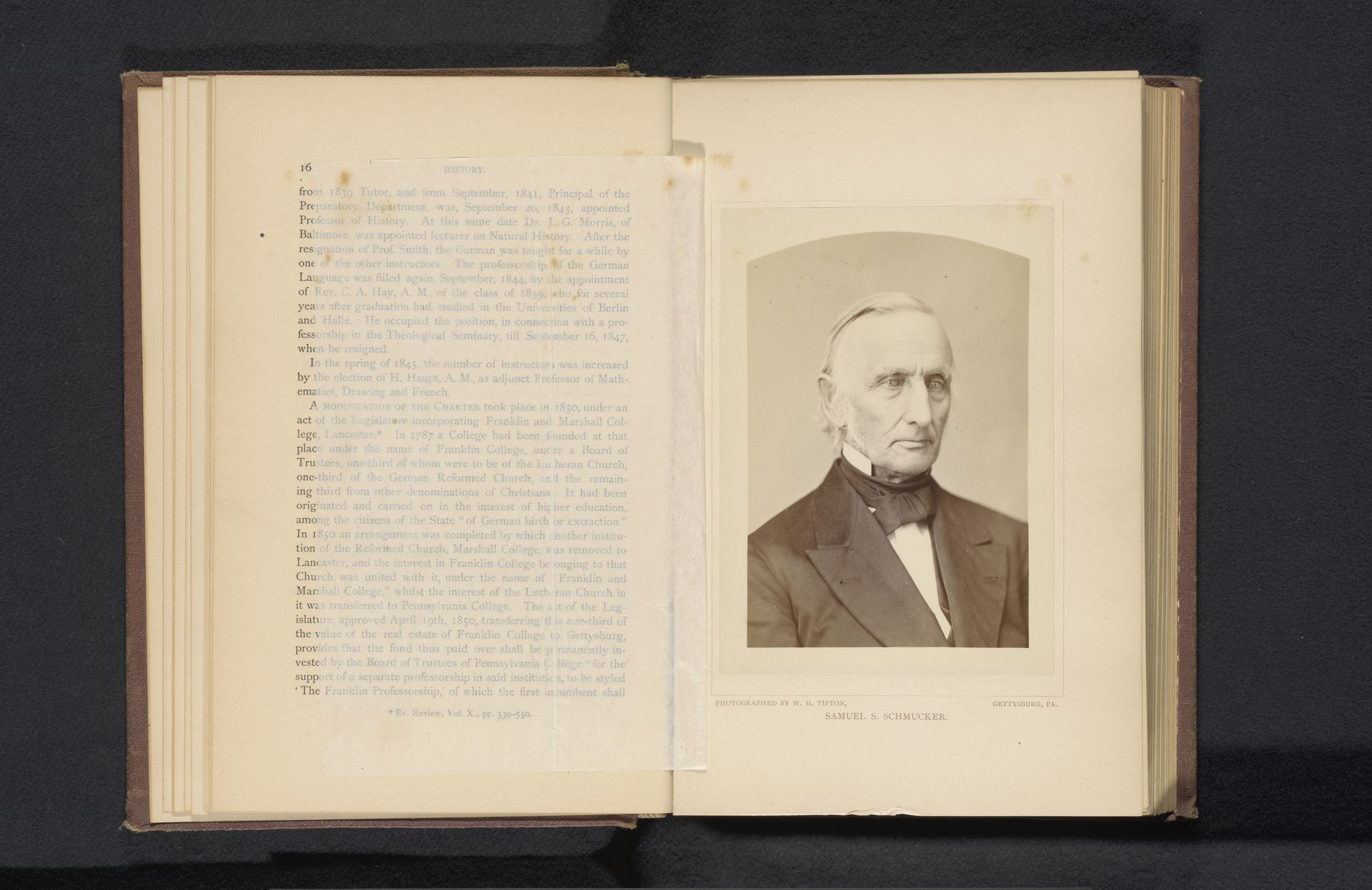 Samuel S. Schmucker by William H. Tipton
