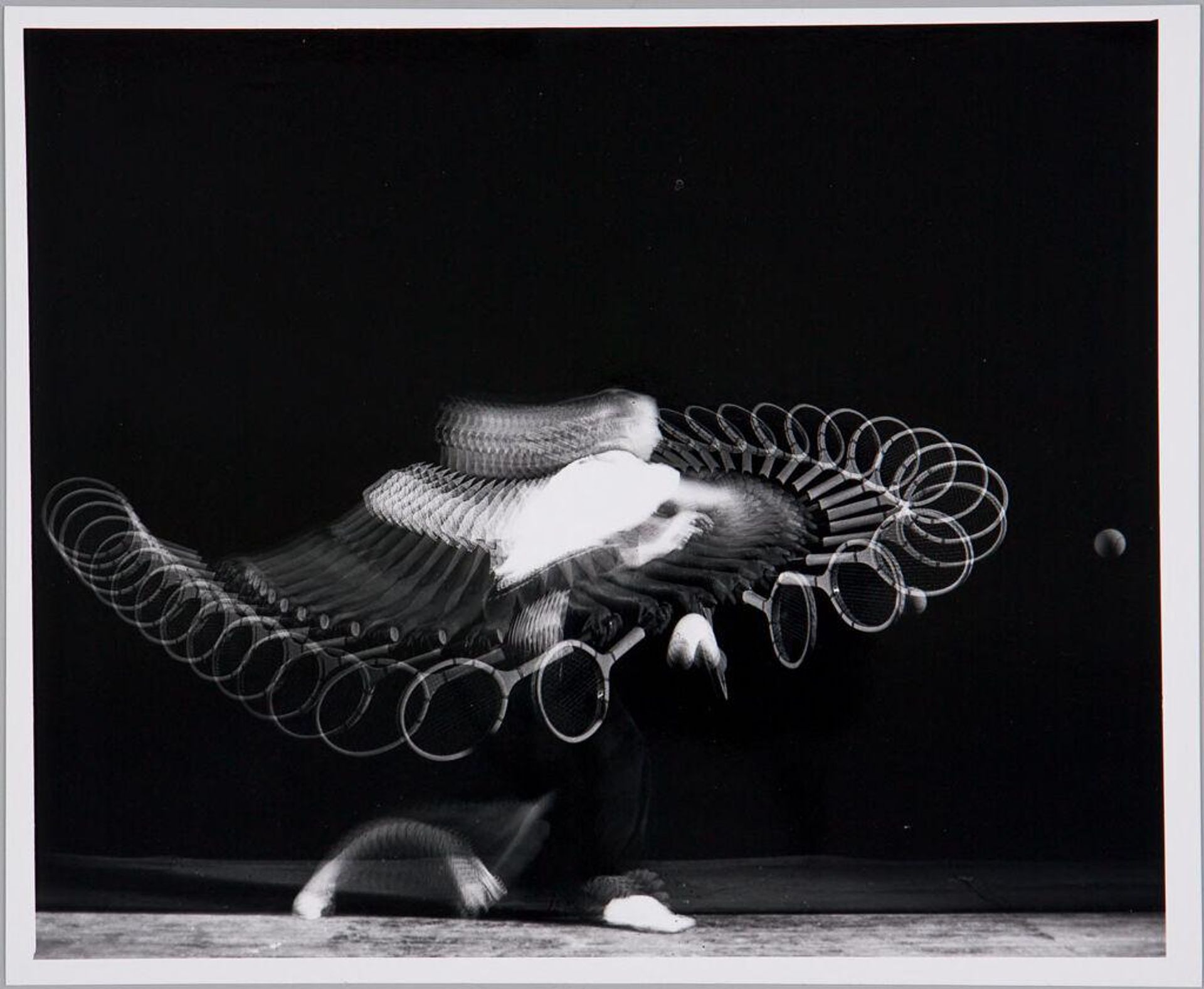 Jenny Tuckey Forehand Multiflash by Harold Edgerton