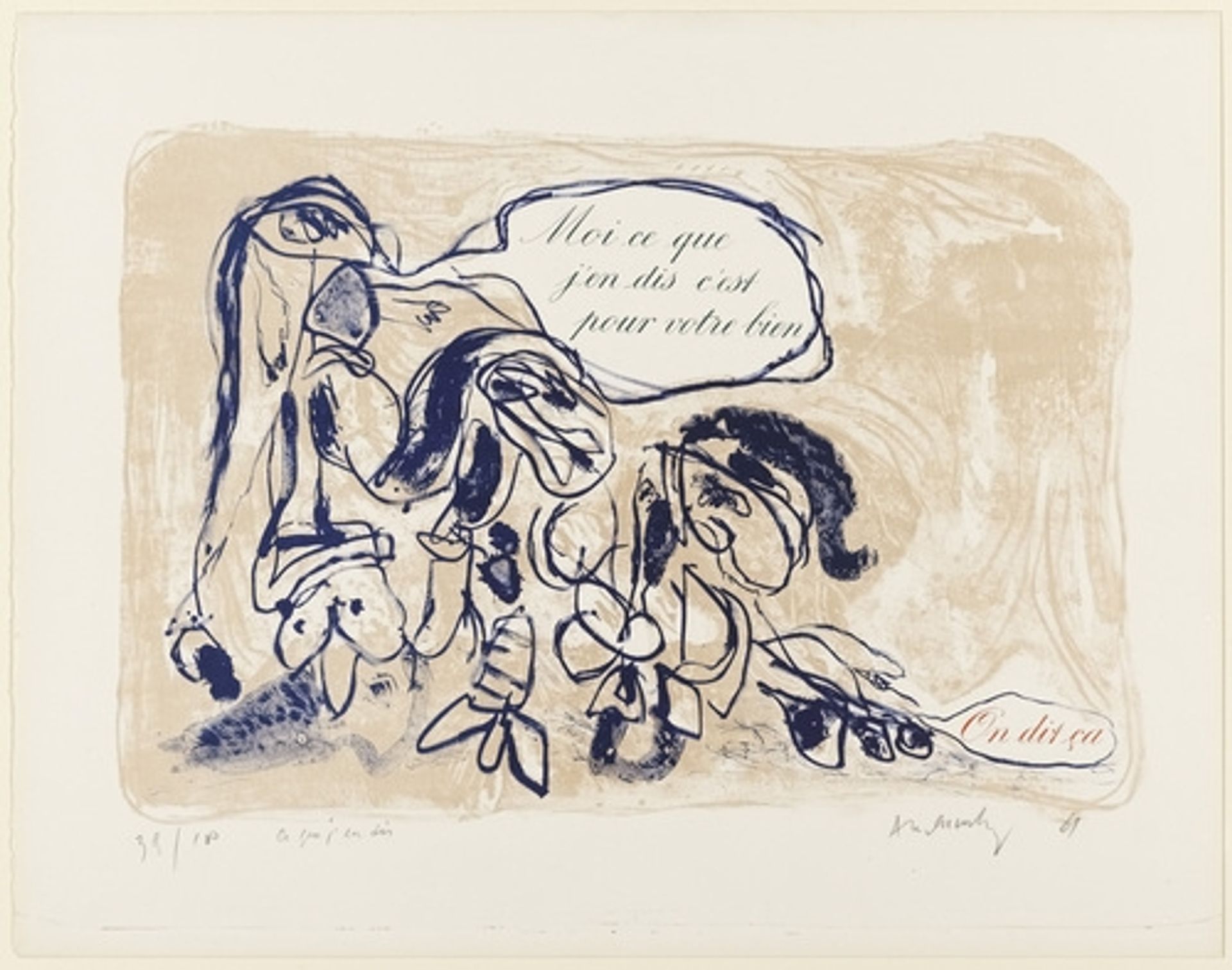 My Advice to You (Ce que j'en dis) by Pierre Alechinsky