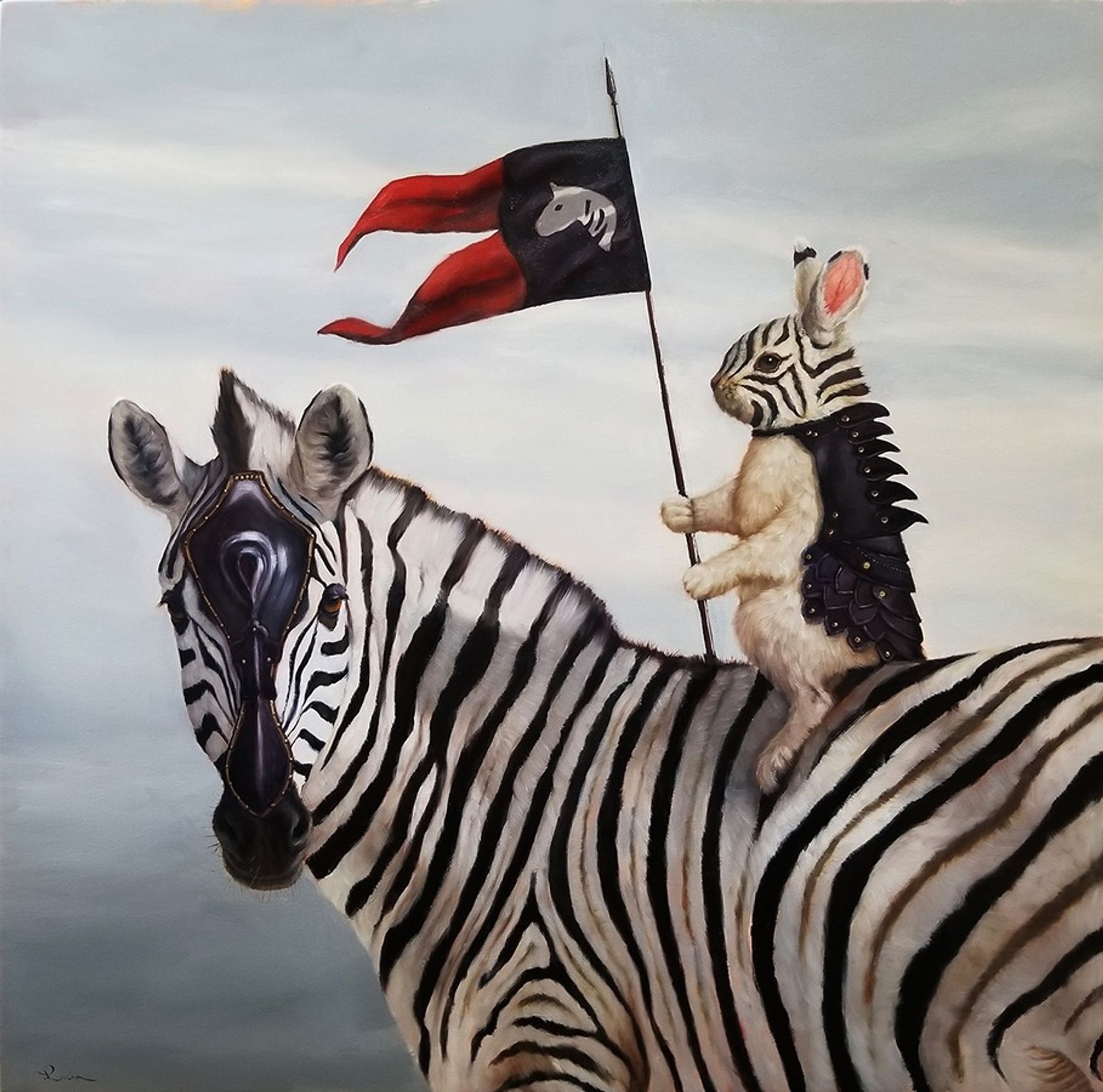 The Striped Warrior by Lucia Heffernan