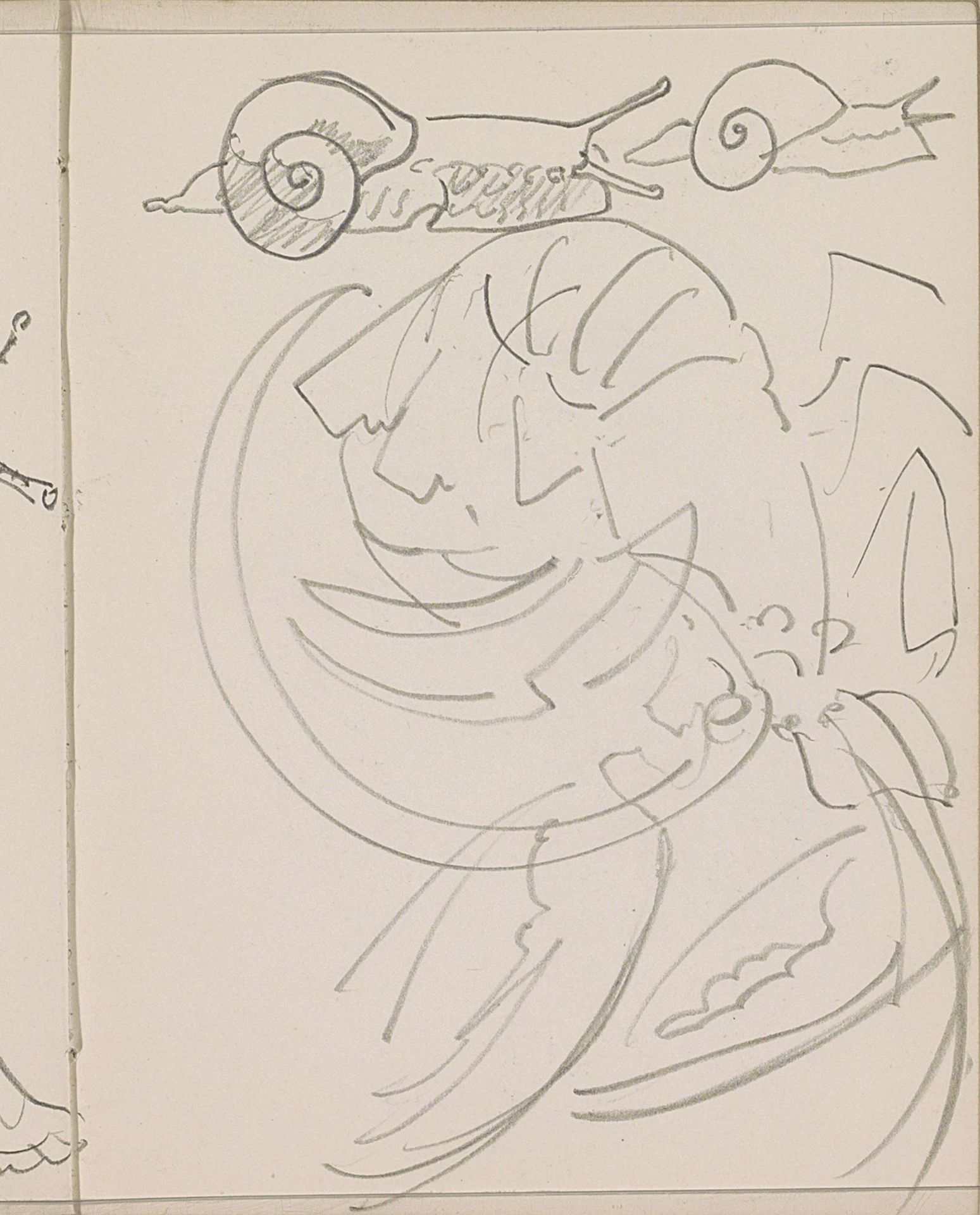 Slakken en een krab by Reijer Stolk