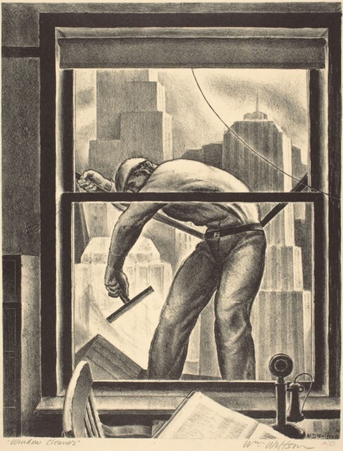 Window Cleaner by William Wolfson