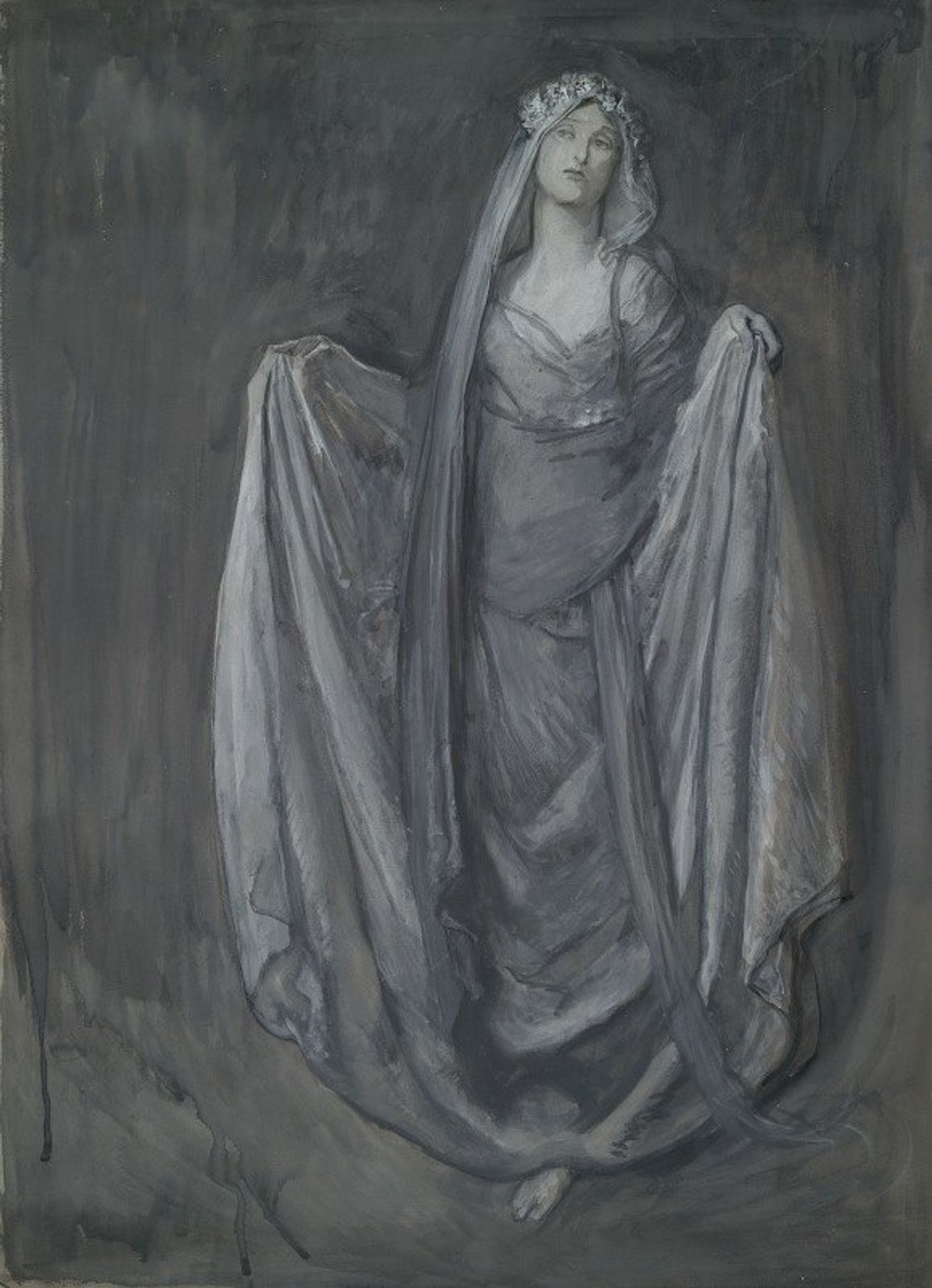 Study for Blanchefleur by Edwin Austin Abbey