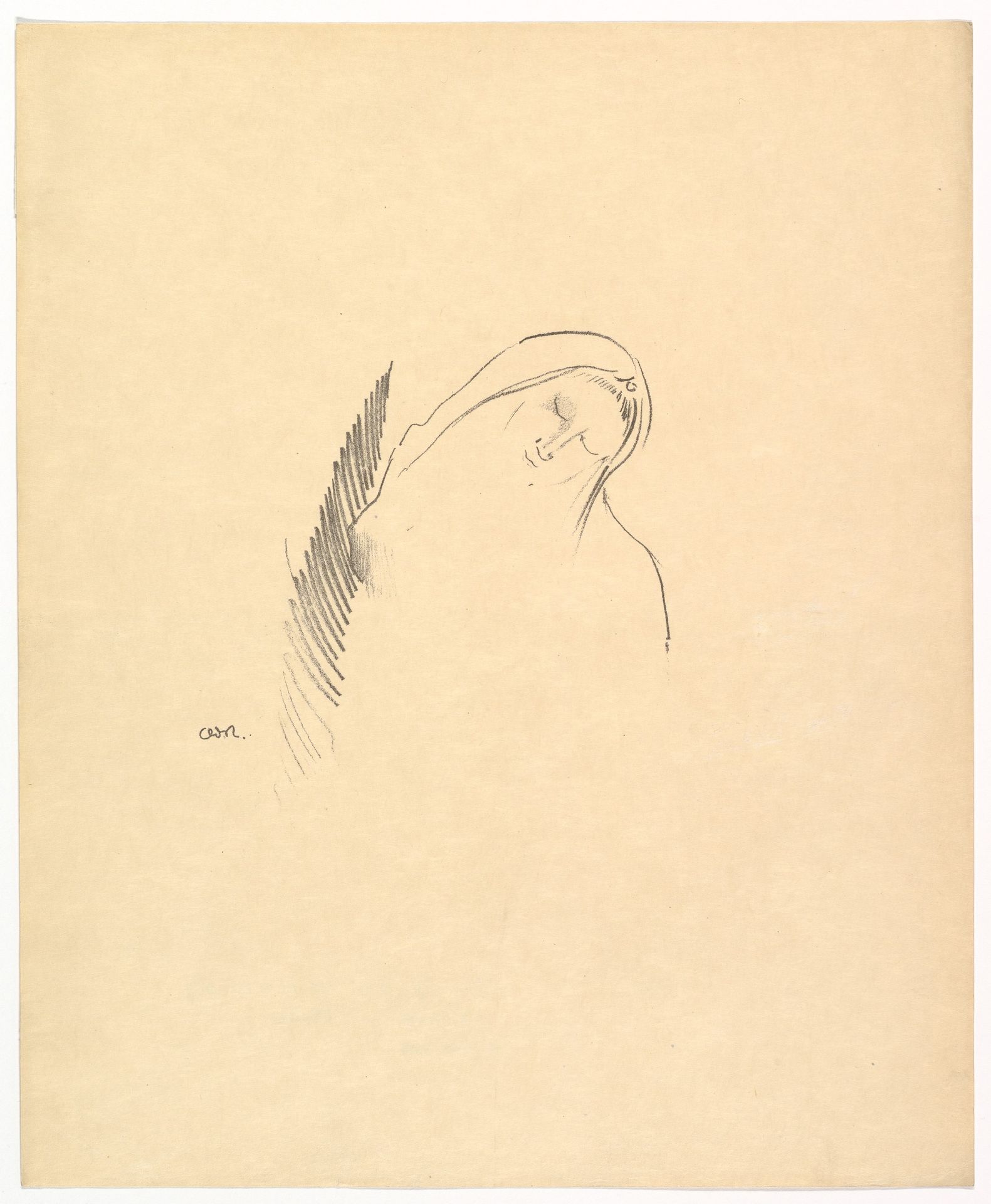 Sleep by Odilon Redon