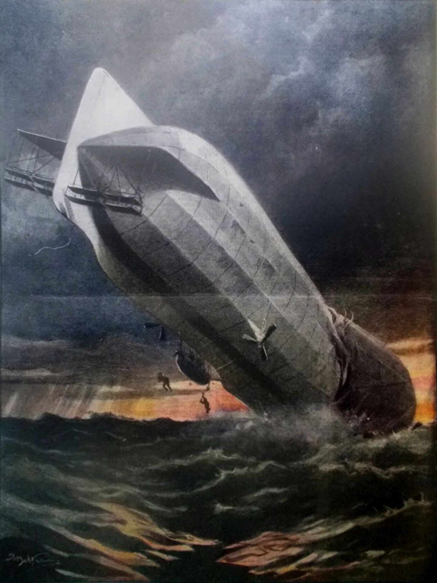 Crash of the L 1 by Achille Beltrame