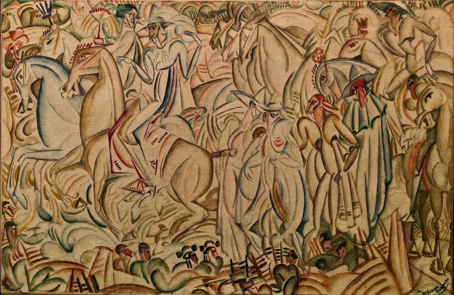 Before the Bullfight by Amadeo de Souza-Cardoso