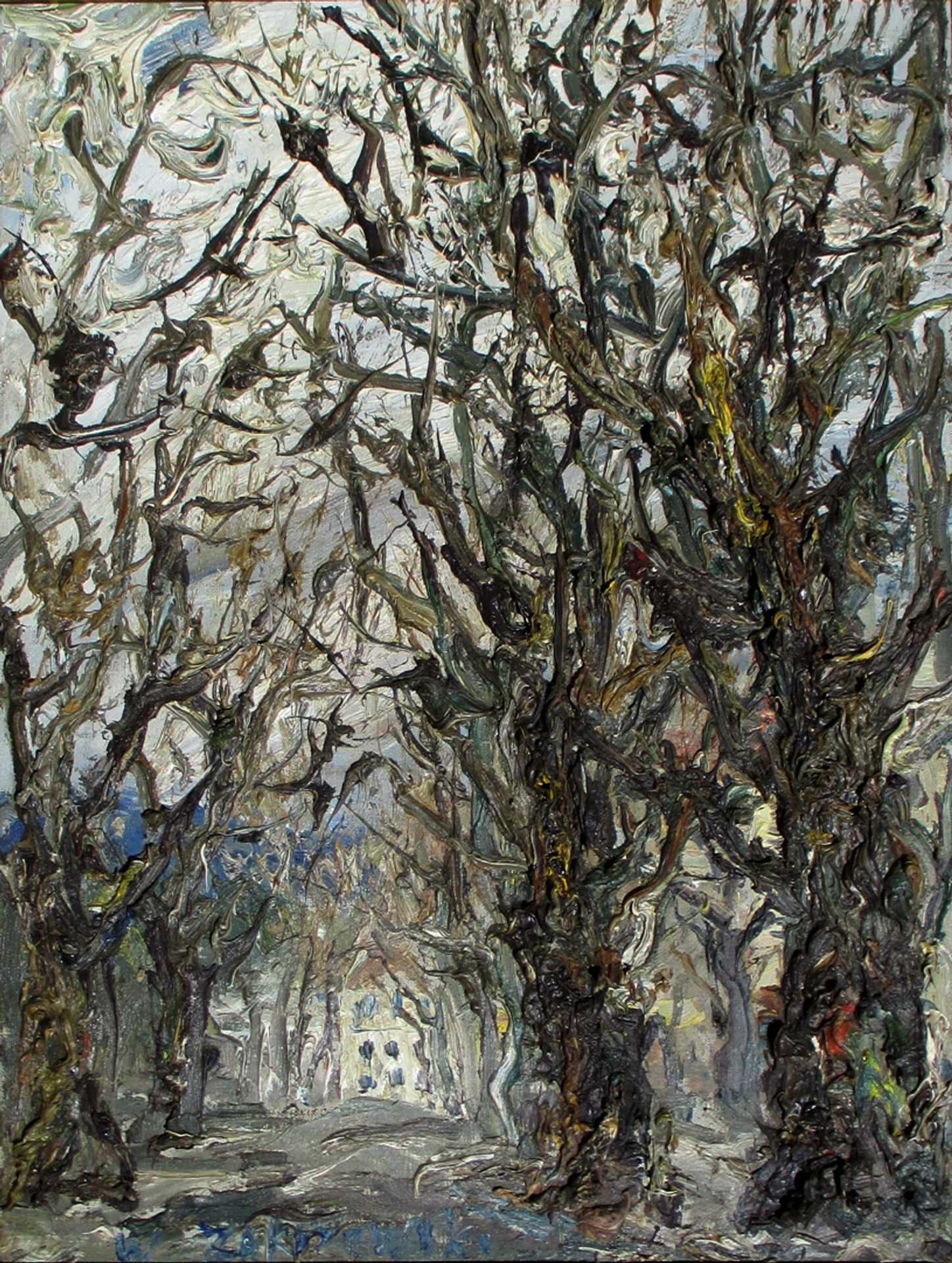 Nice, Les Platanes by Włodzimierz Zakrzewski