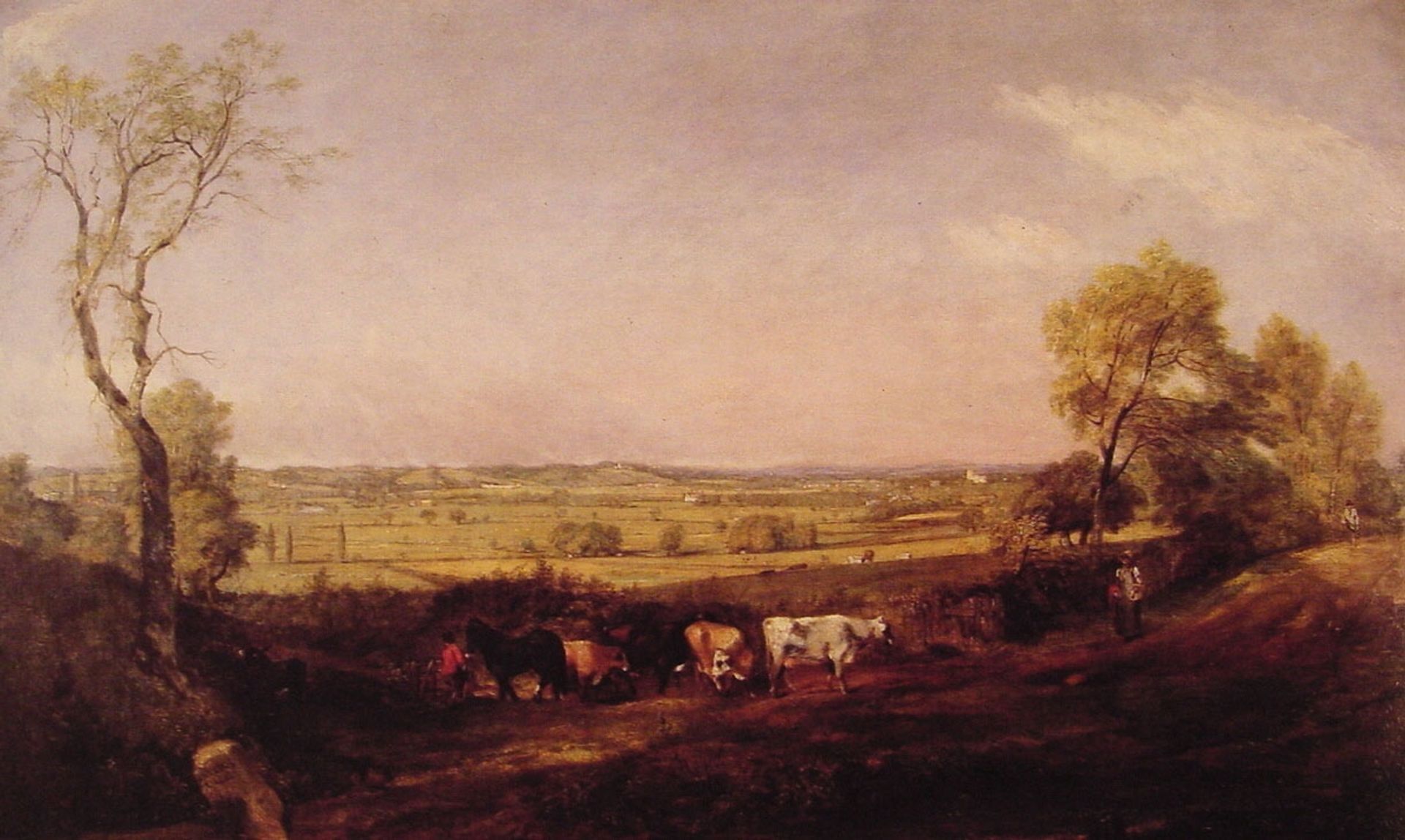Dedham Vale: Morning by John Constable