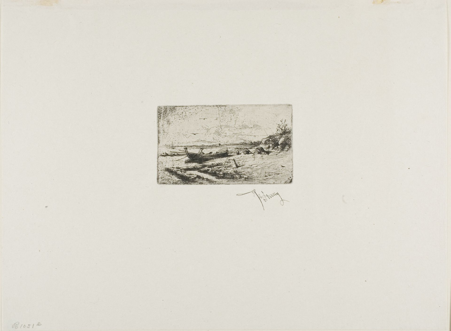 The Fisherman by Mariano Fortuny Marsal
