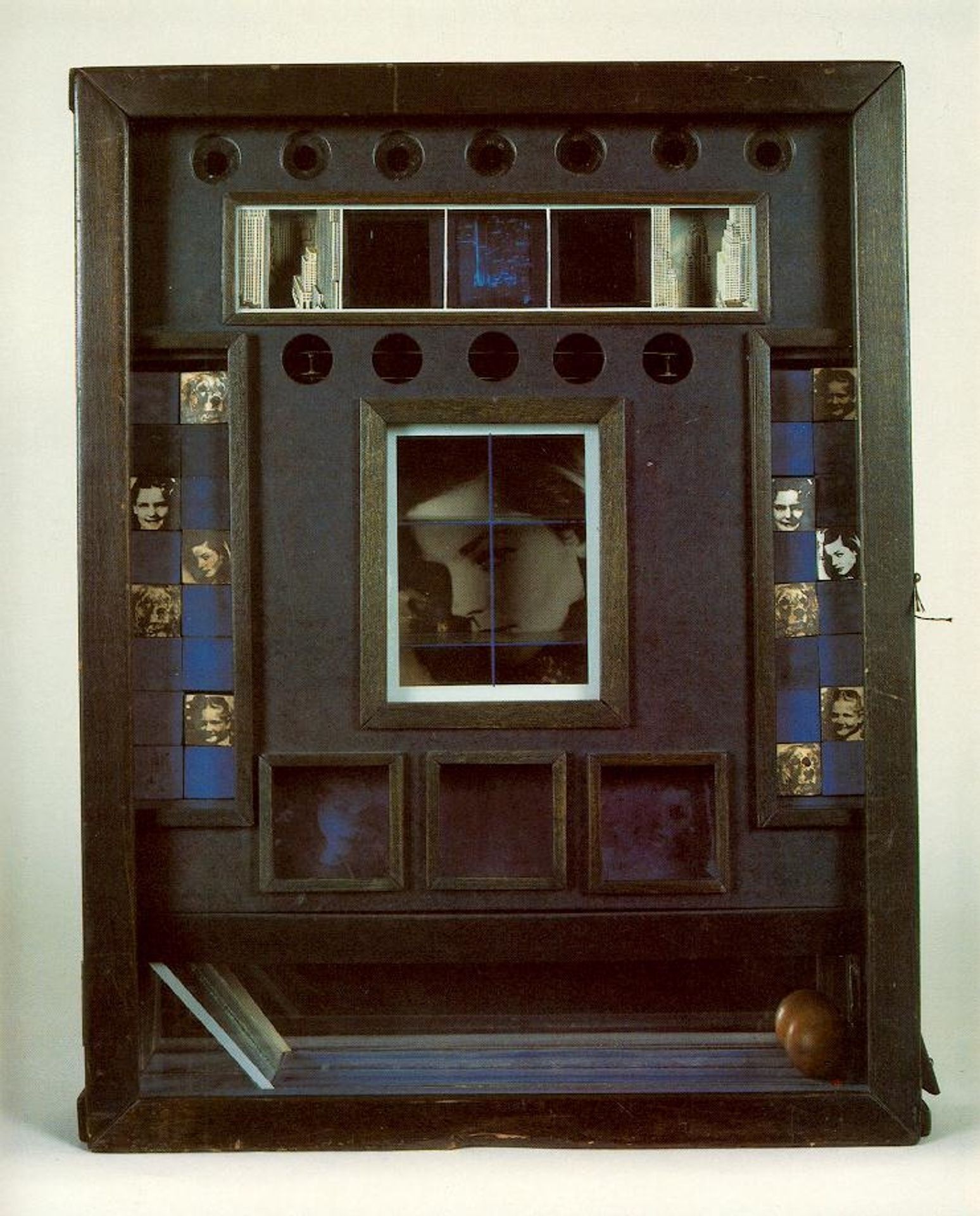 Untitled (Penny Arcade Portrait of Lauren Bacall) by Joseph Cornell