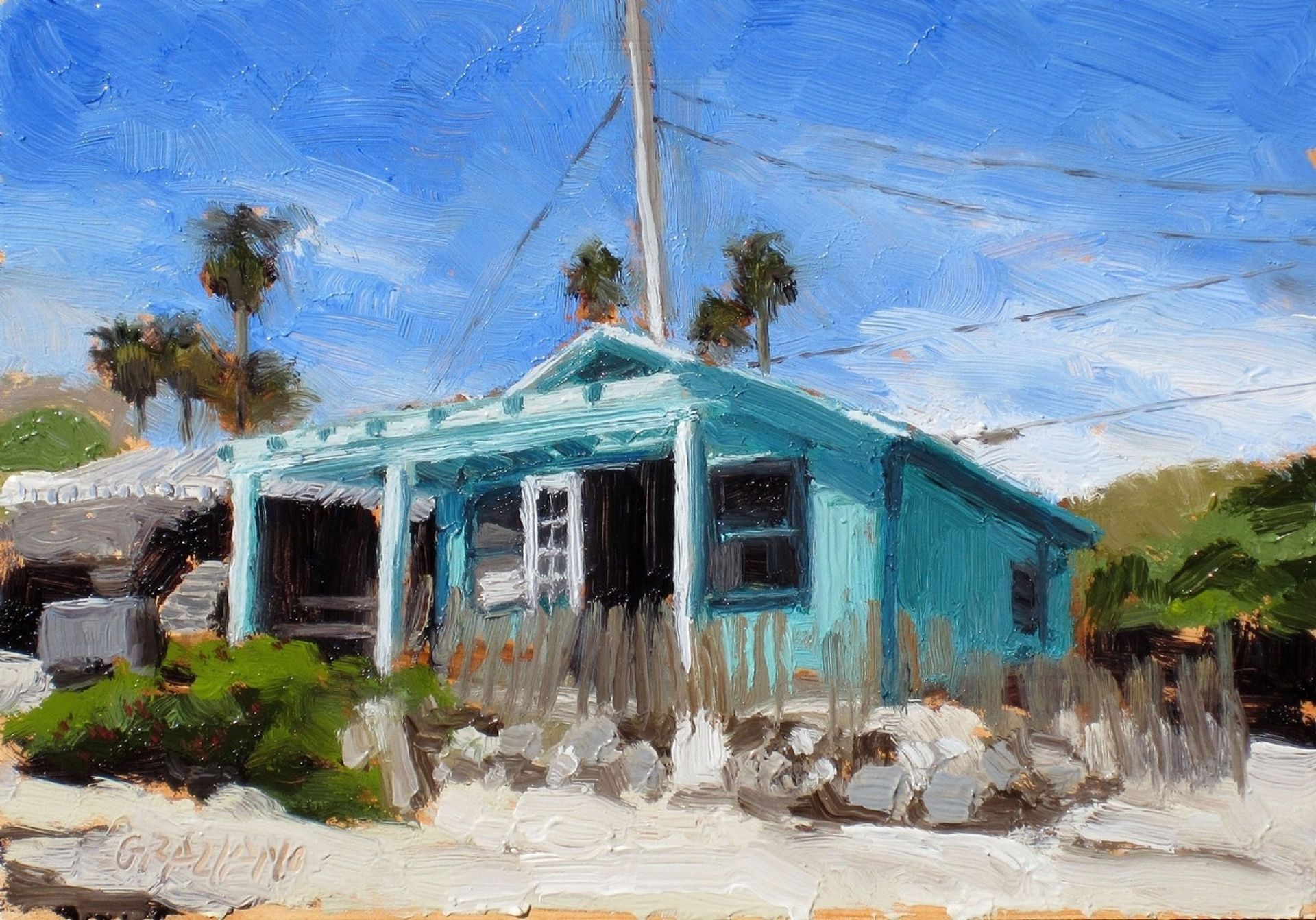 Beach Bum by Dan Graziano