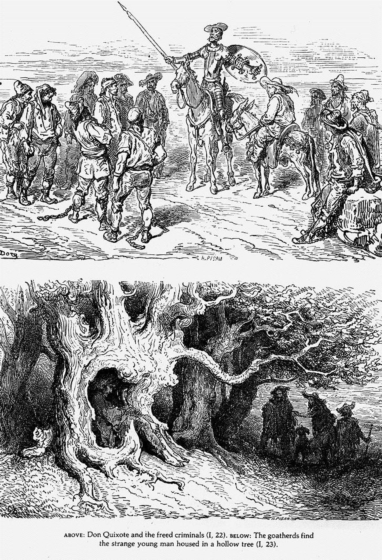 Don Quixote by Gustave Dore