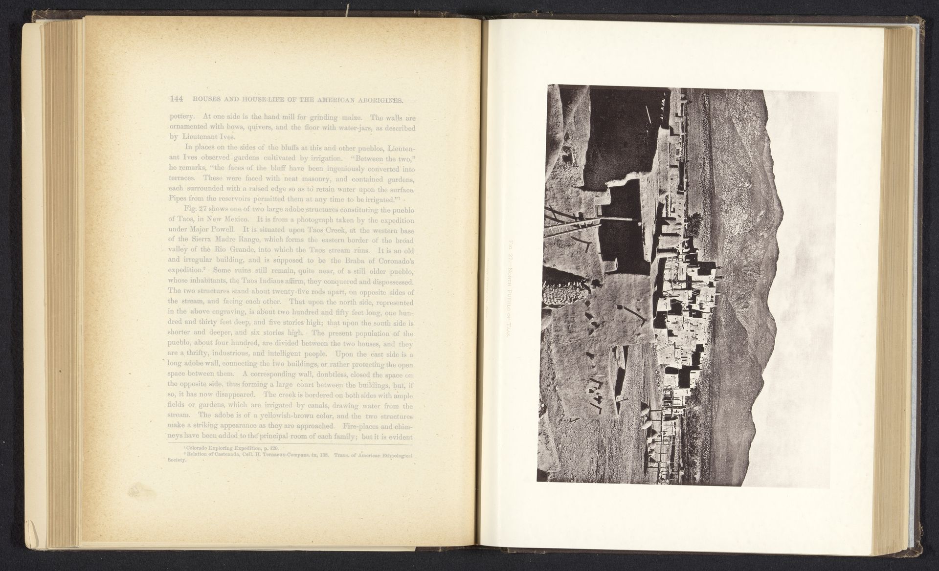 North Pueblo of Taas by John Karl Hillers