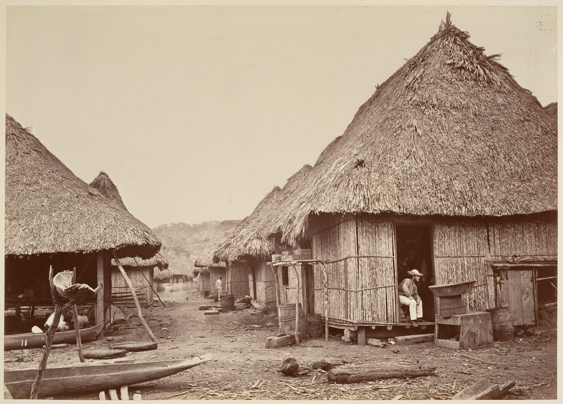 Tropical Scenery, Street, Chipigana by John Moran