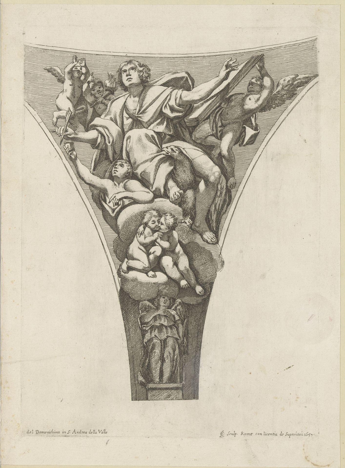 Johannes de apostel en evangelist by Stephan Colbenschlag