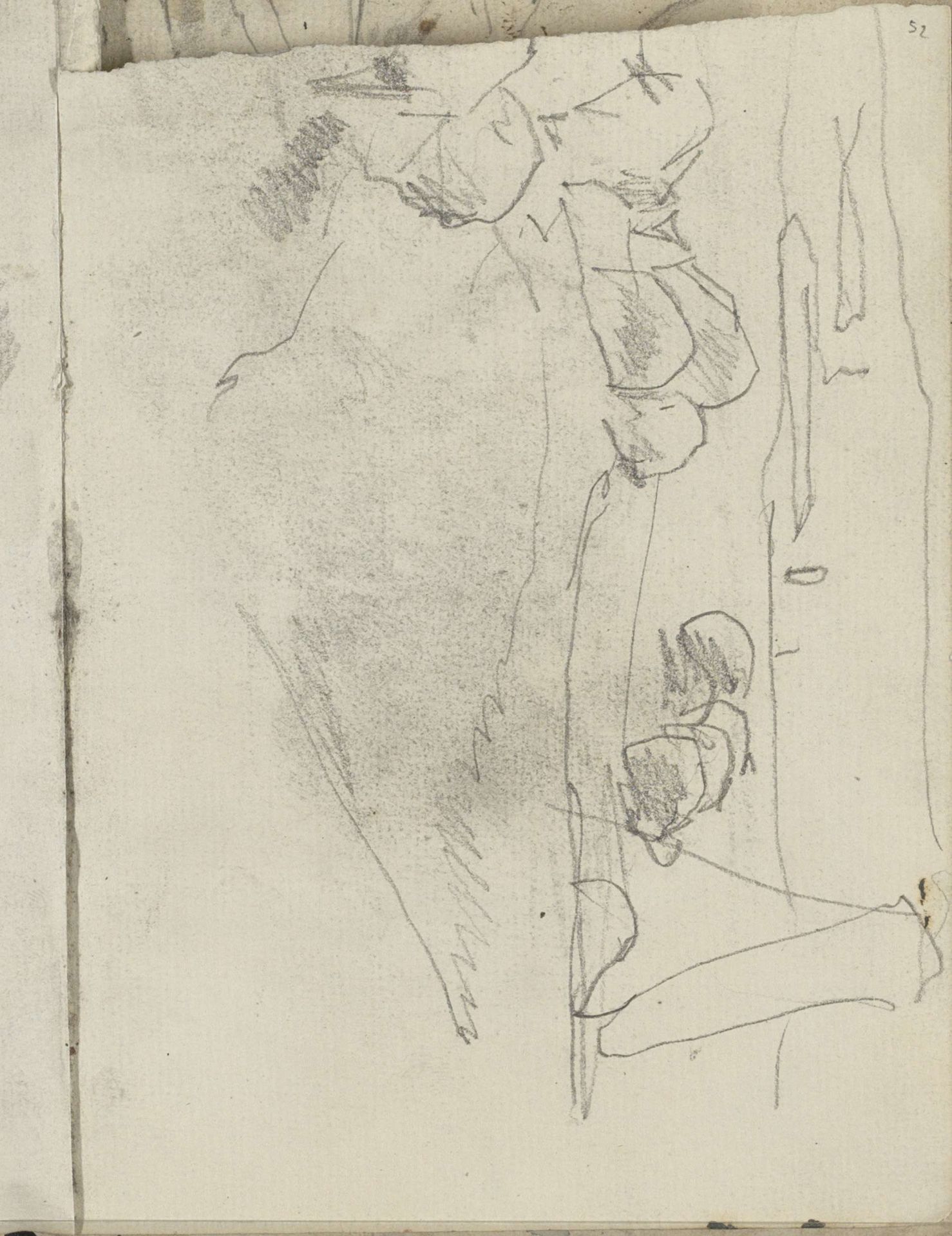 Kudde in een landschap by George Hendrik Breitner