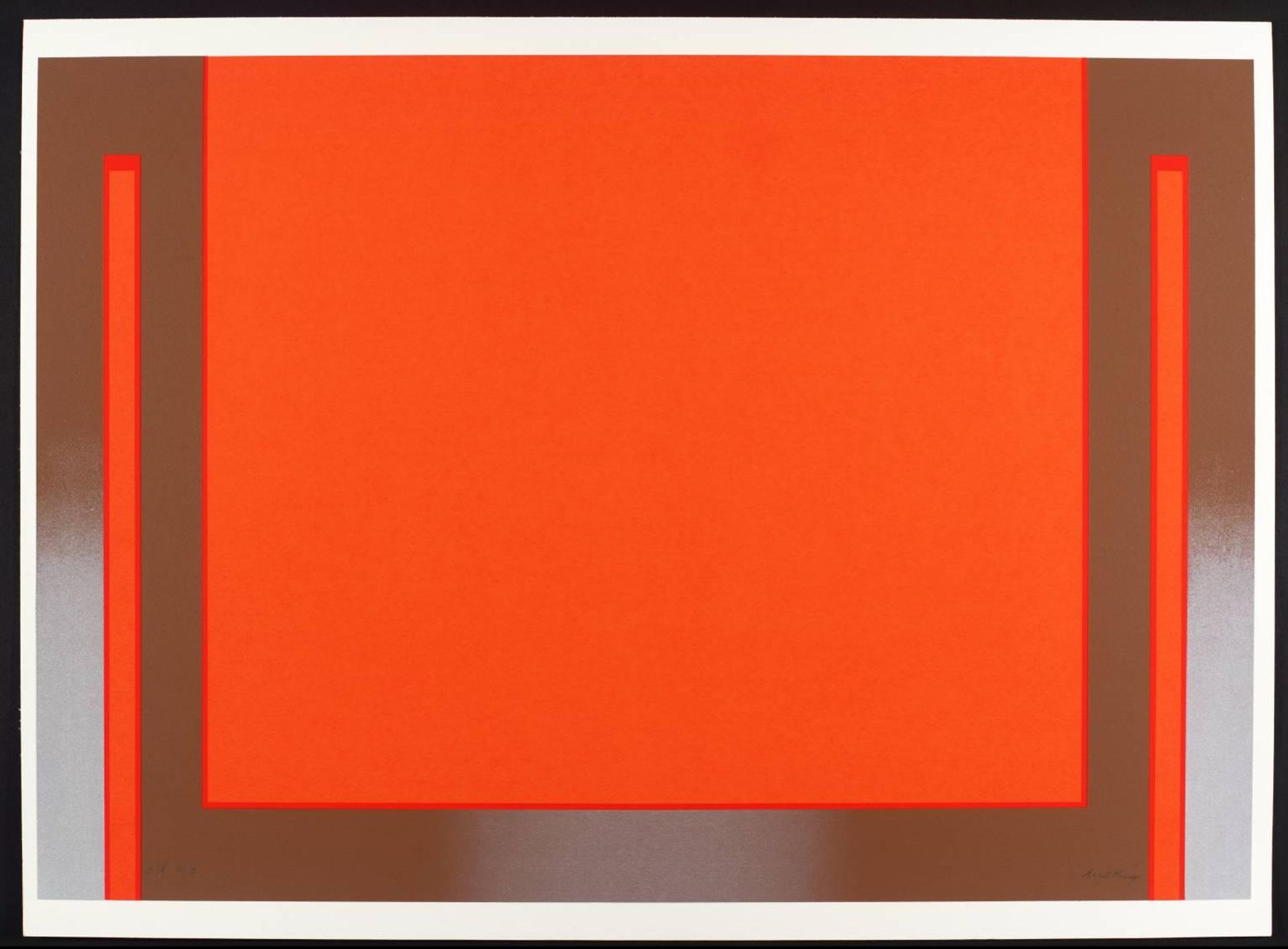Threshold - Orange by  Cecil King