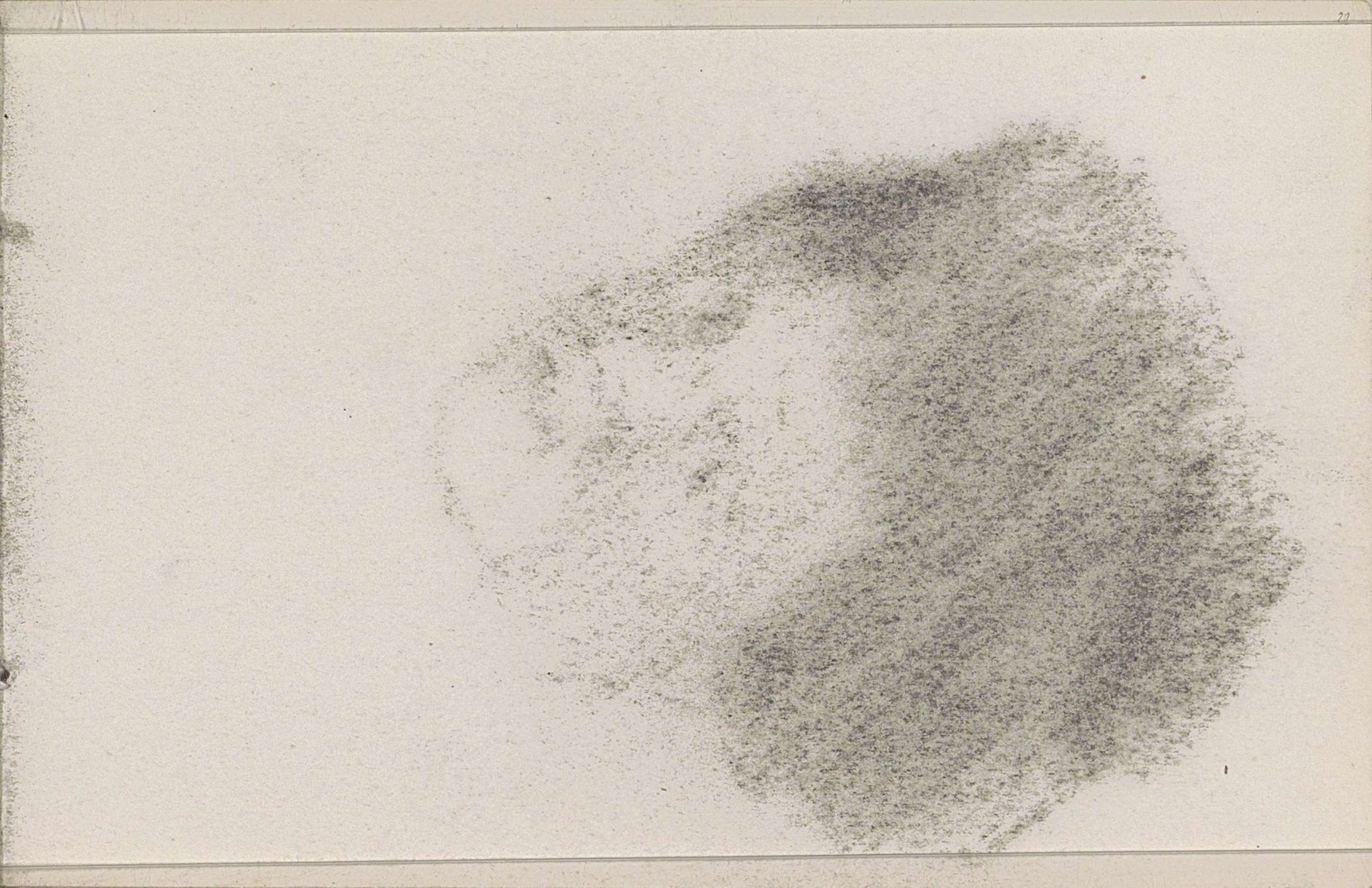 Abklatsch van de krijttekening op pagina 21 by Isaac Israels
