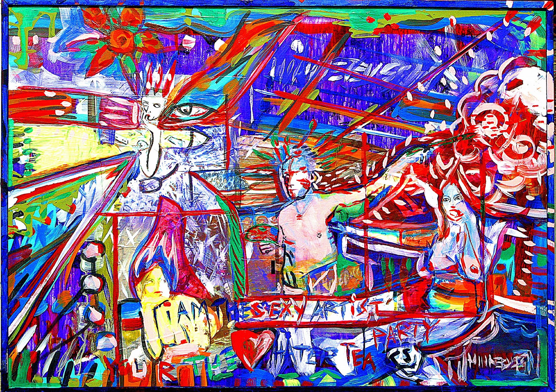 I am the Sexy Artist by David Michael Hinnebusch