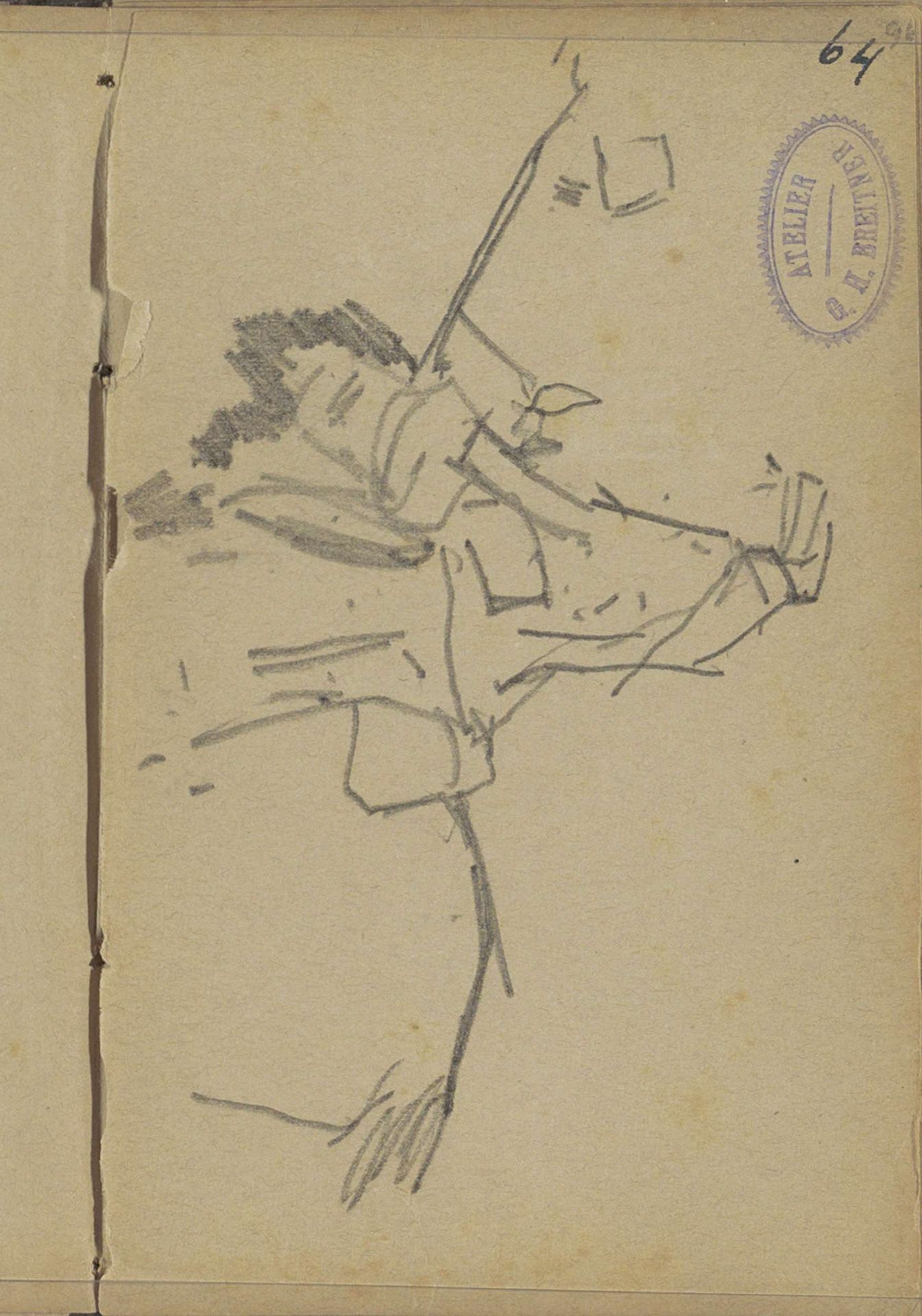 Ruiter by George Hendrik Breitner