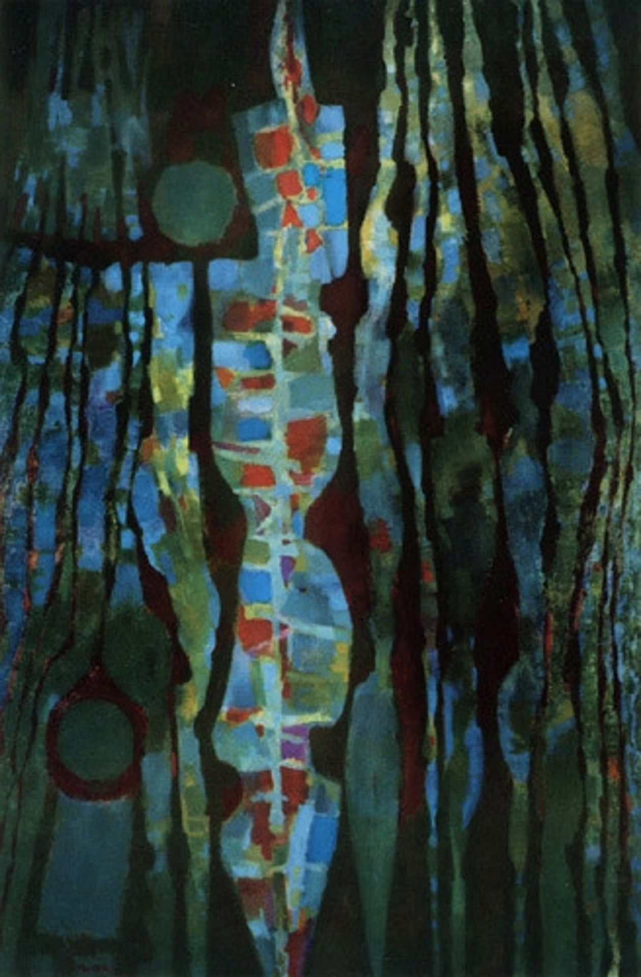 Offrande de la terre I by Alfred Manessier