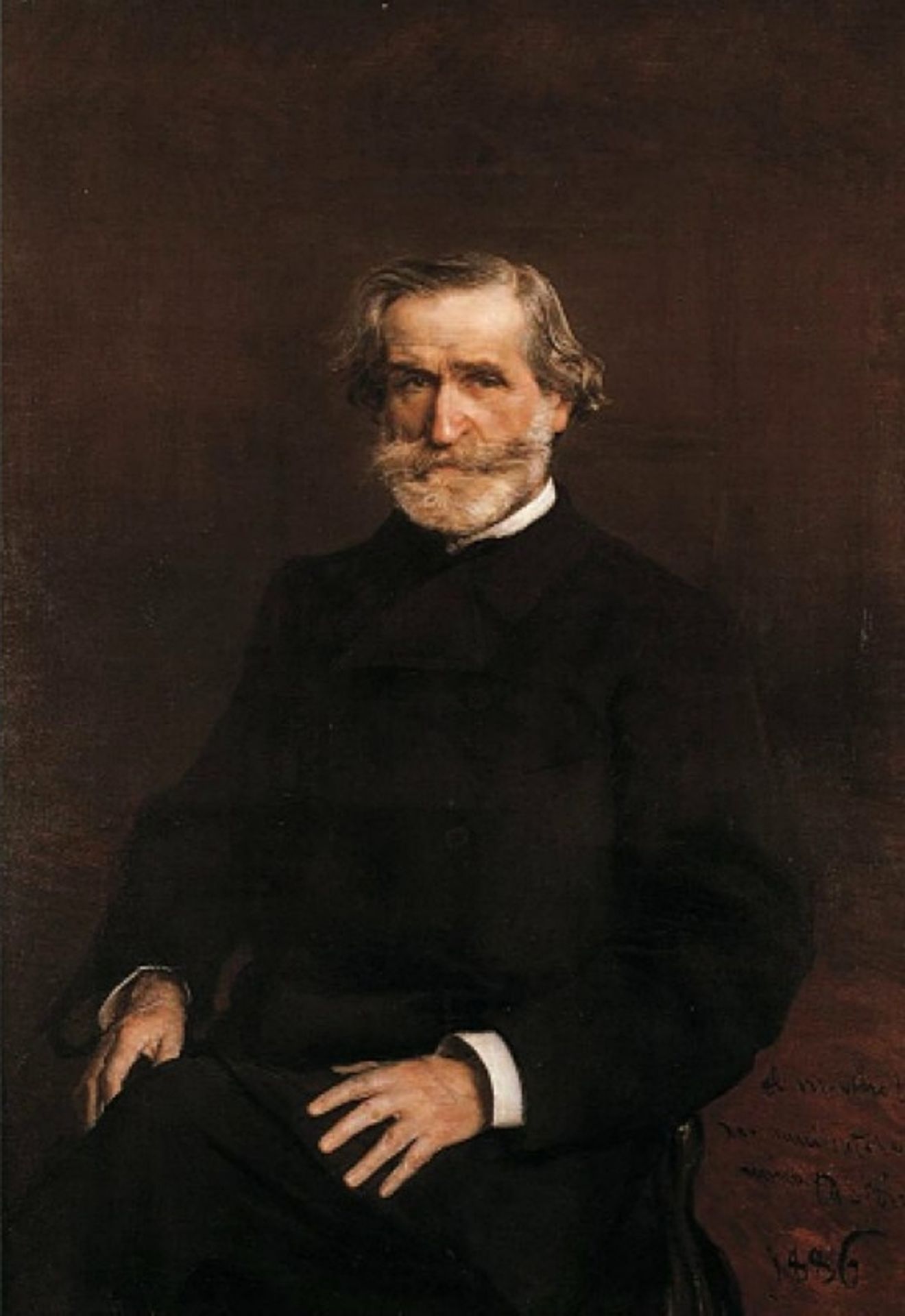 Portrait of Guiseppe Verdi (1813-1901) by Giovanni Boldini