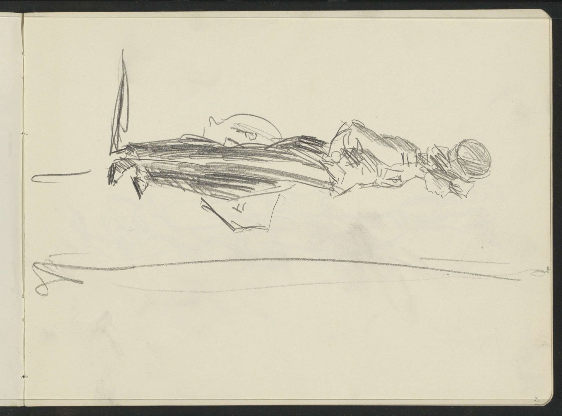 Staande vrouw met hoed, mogelijk een artiest by Isaac Israels