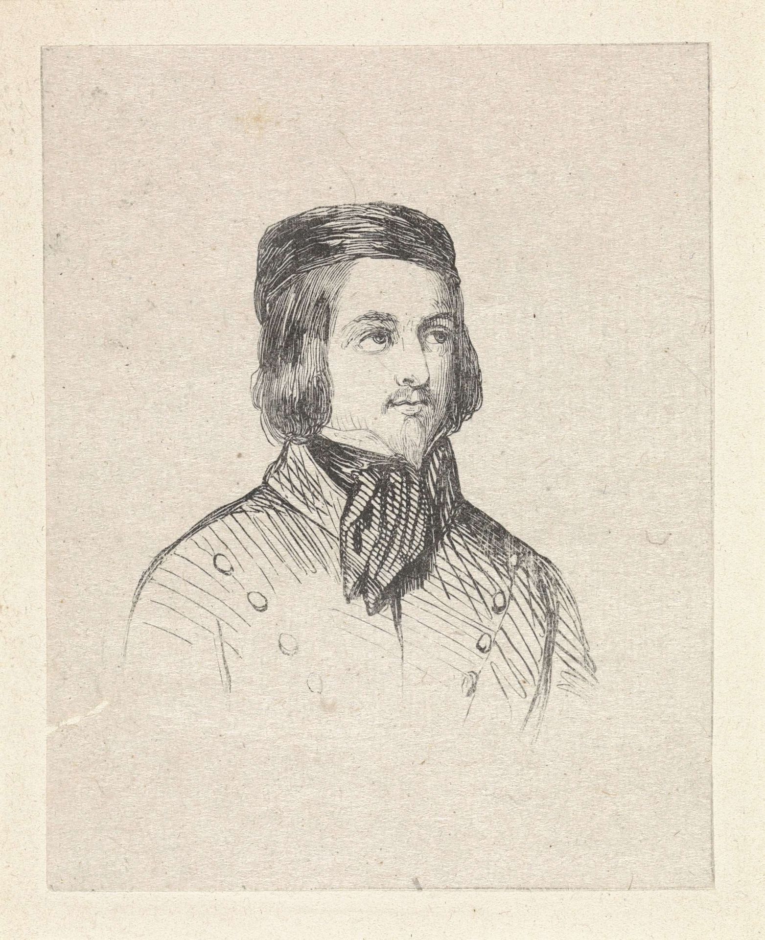 Portret van Aloysius Geefs by Anonymous