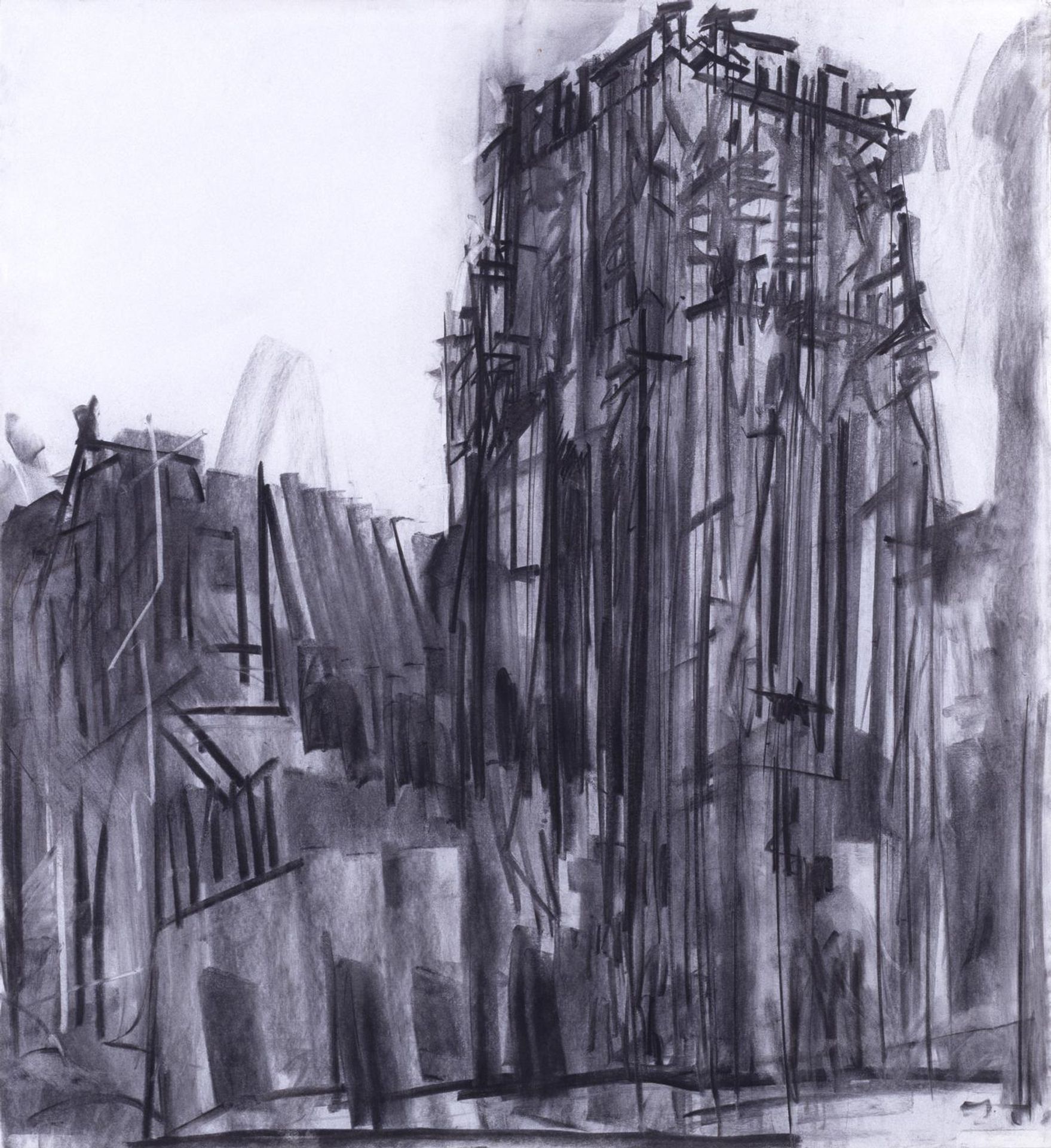 Durham: The Central Tower by  Dennis Creffield