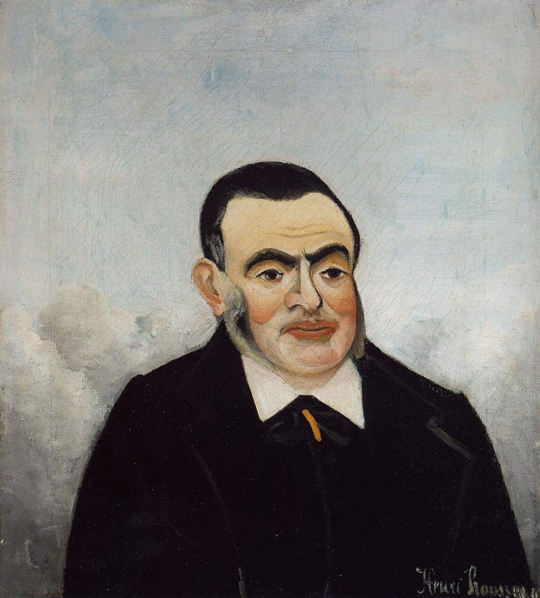 Portrait of a Man by Henri Rousseau