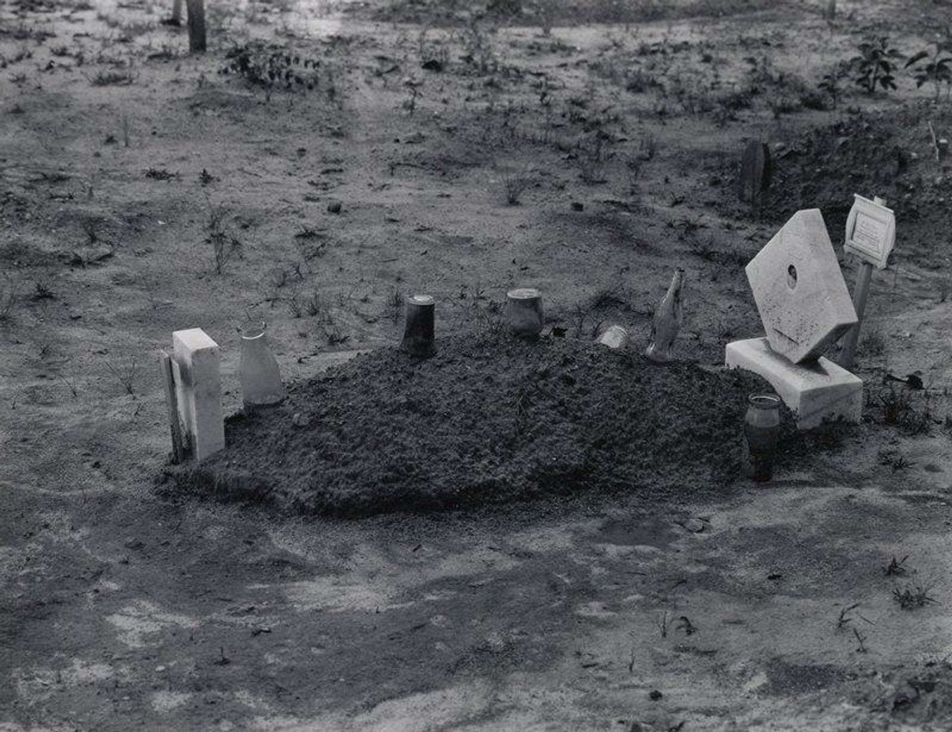 Child's Grave by Walker Evans