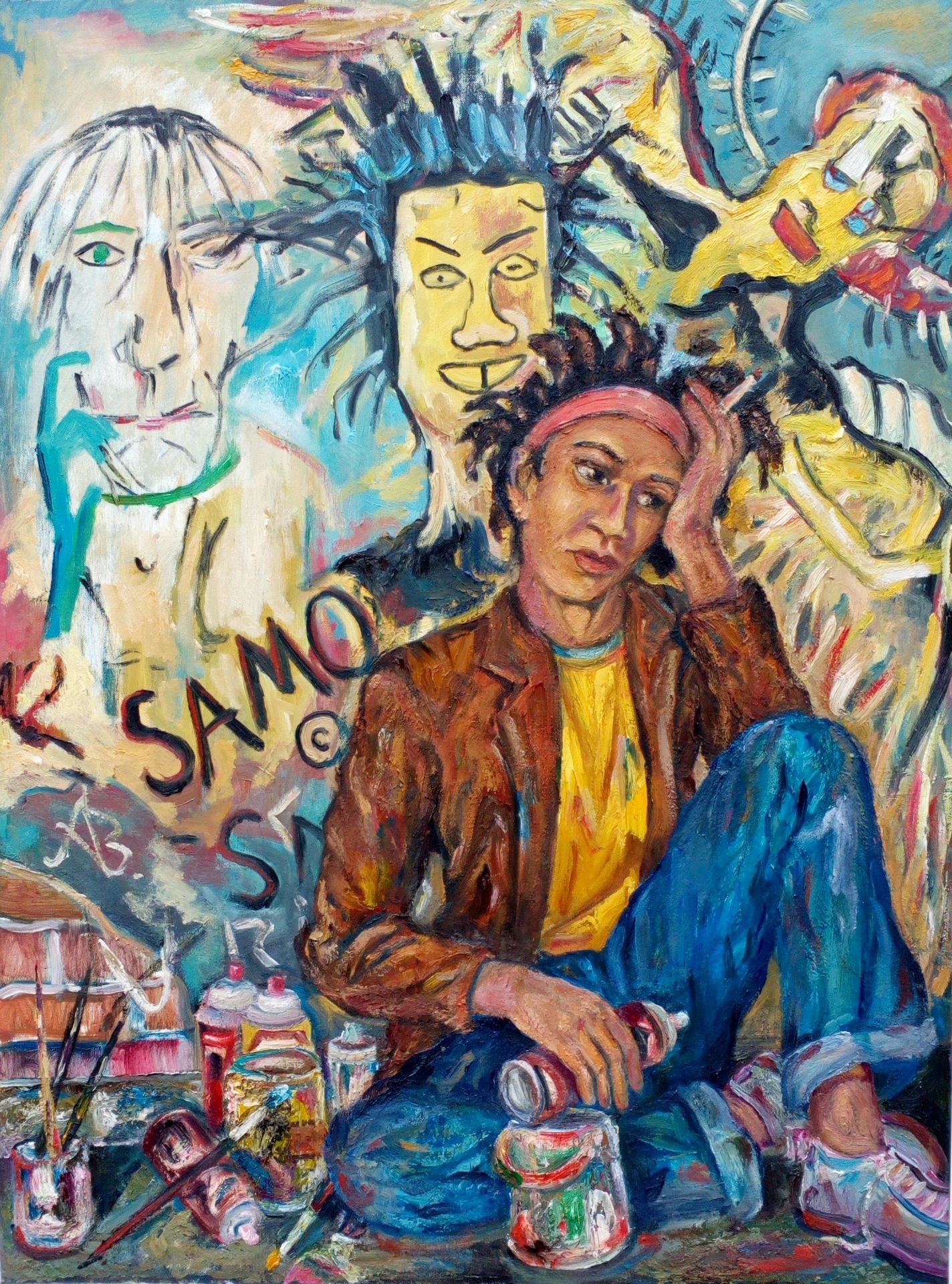 Jean Michel Basquiat by Andrey Allakhverdov