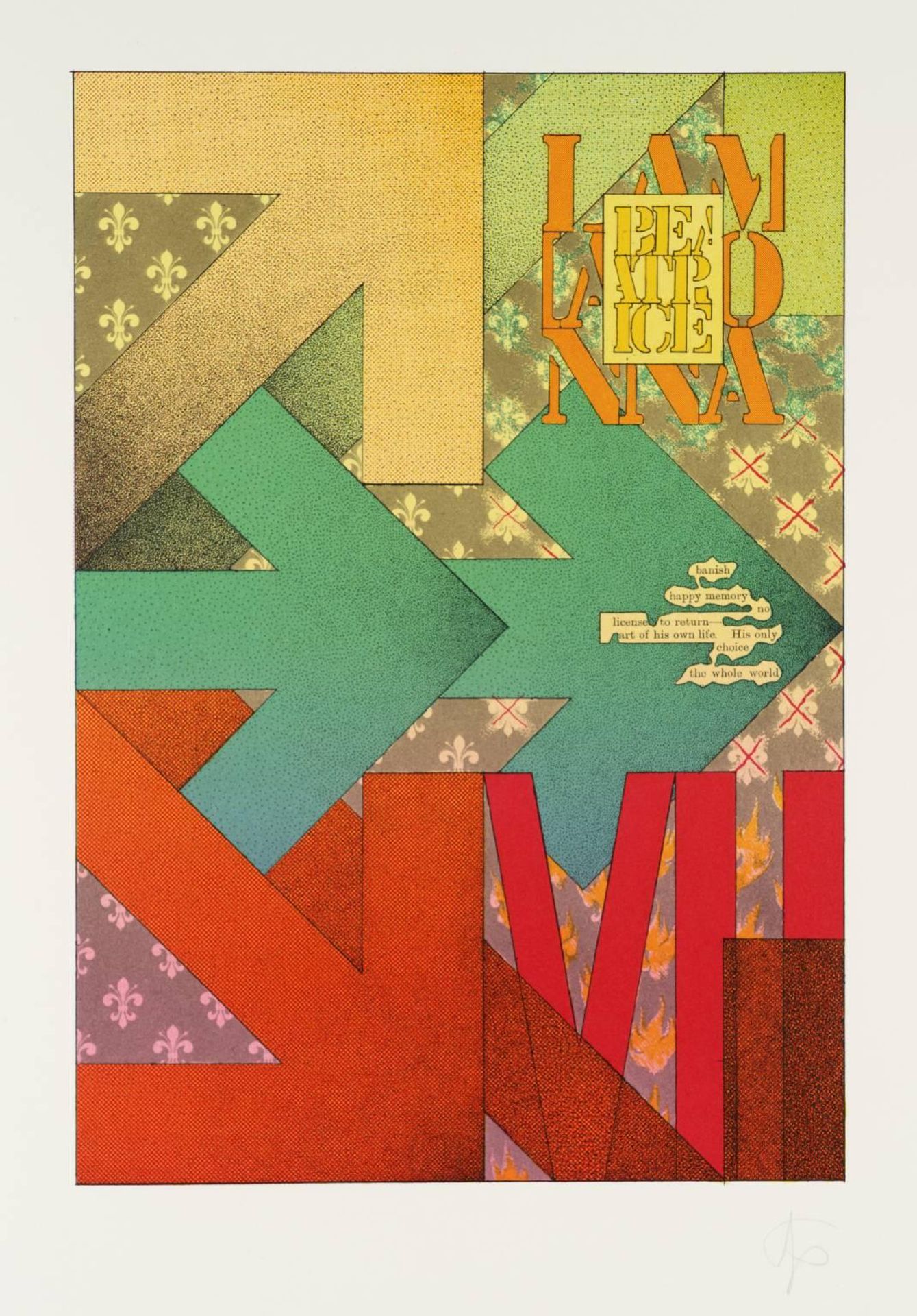 Canto X: [no title] by  Esq Tom Phillips