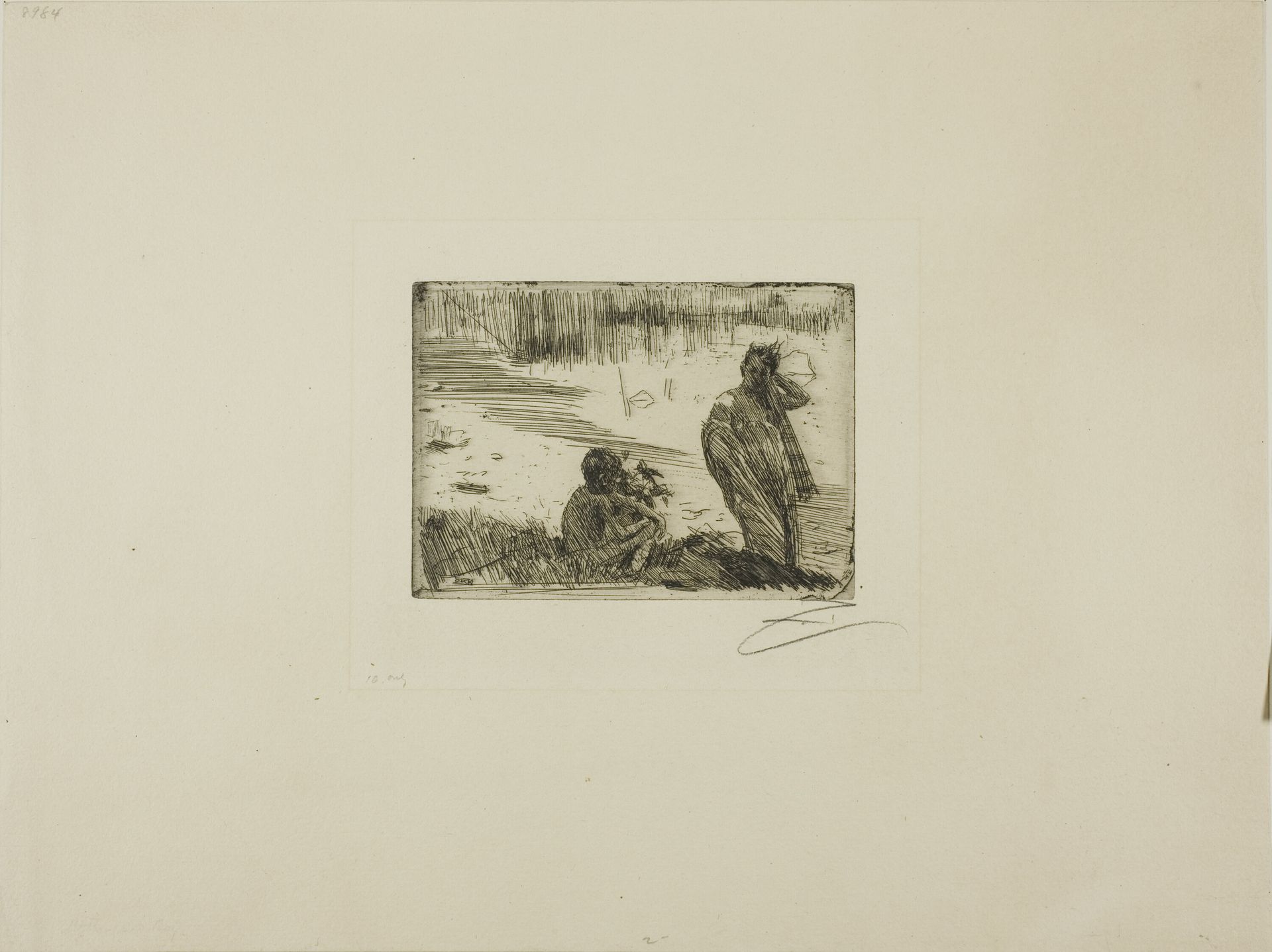 Young People Bathing by Anders Zorn