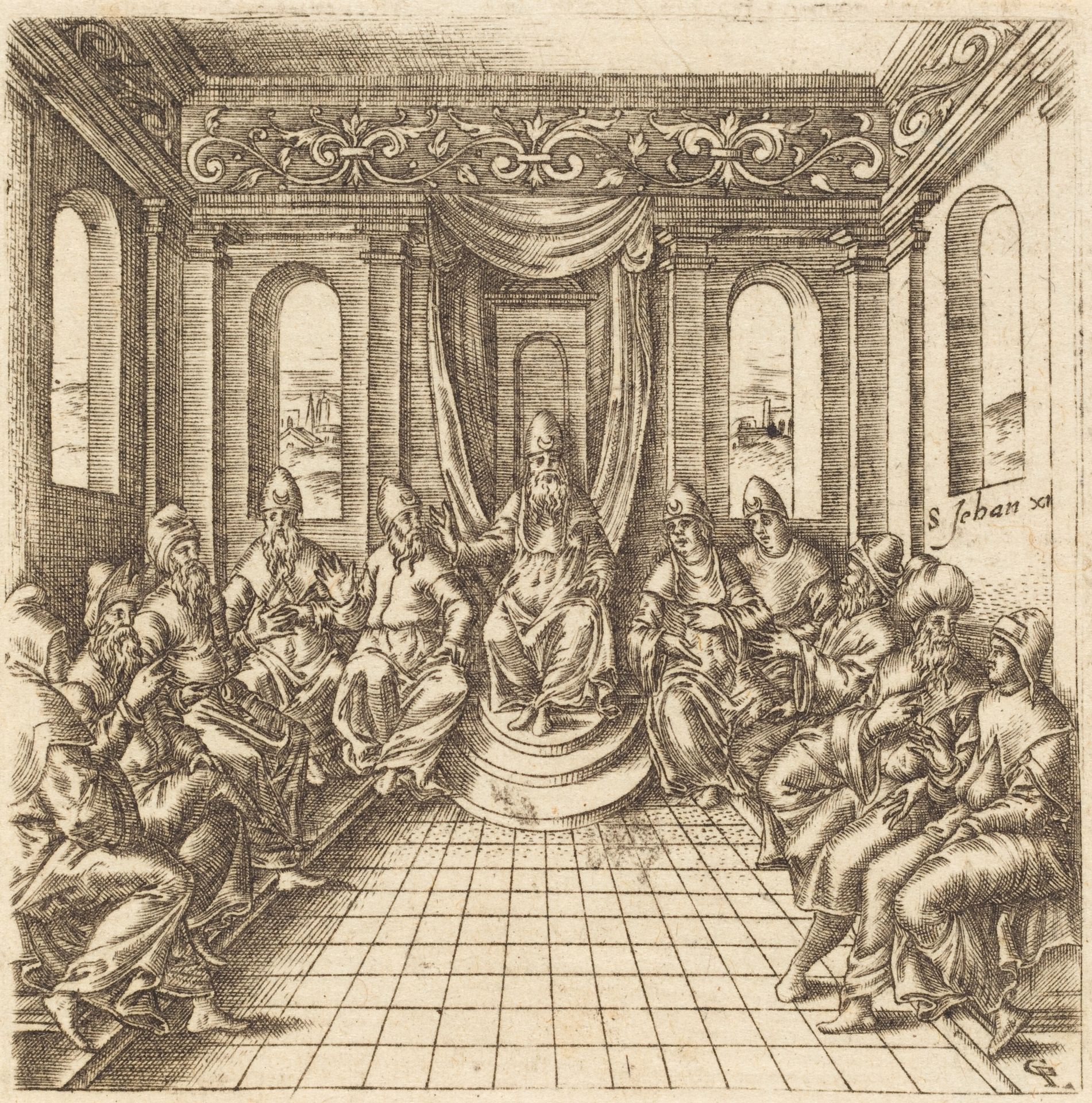 The Chief Priests and Pharisees by Léonard Gaultier