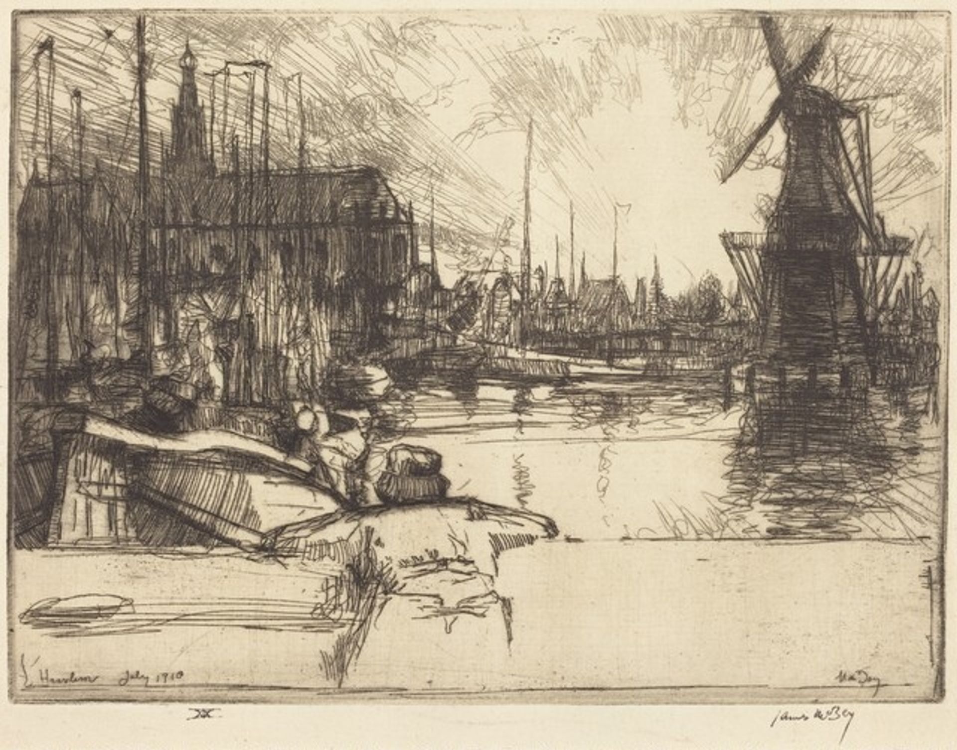 Haarlem by James McBey