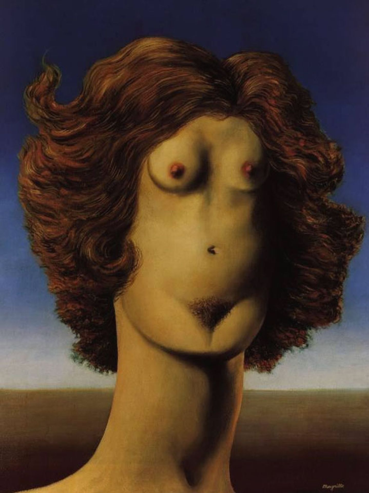 Rape by René Magritte
