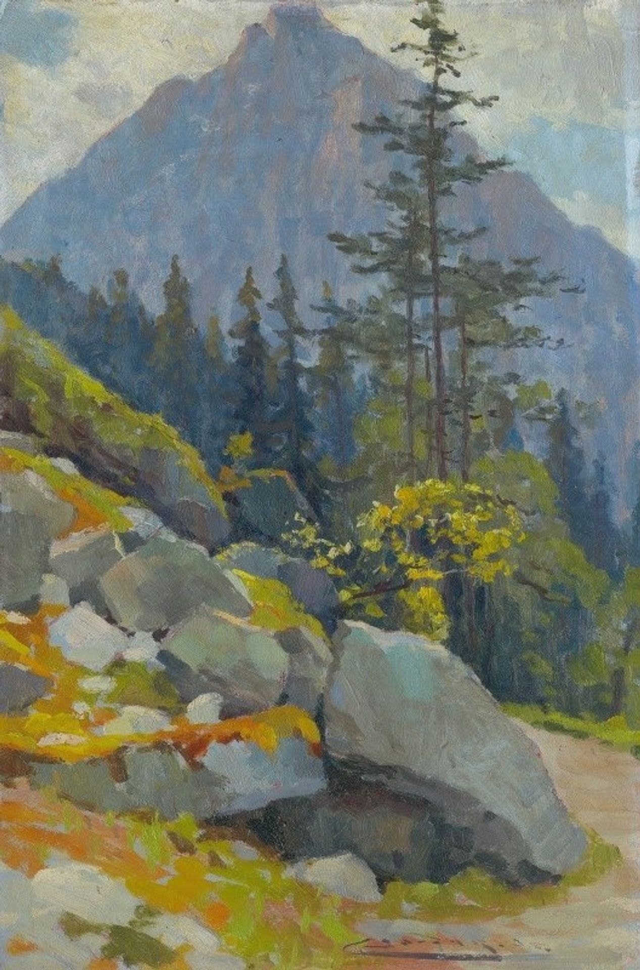 Tatra Motif by Ľudovít Čordák